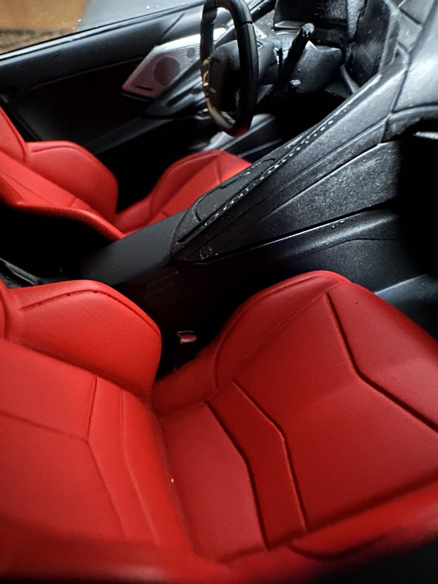 Chevrolet Corvette C8 grey Limitiert 048/999 1:18 GT Spirit GT835 Шевролет Корвет сив Лимитирана