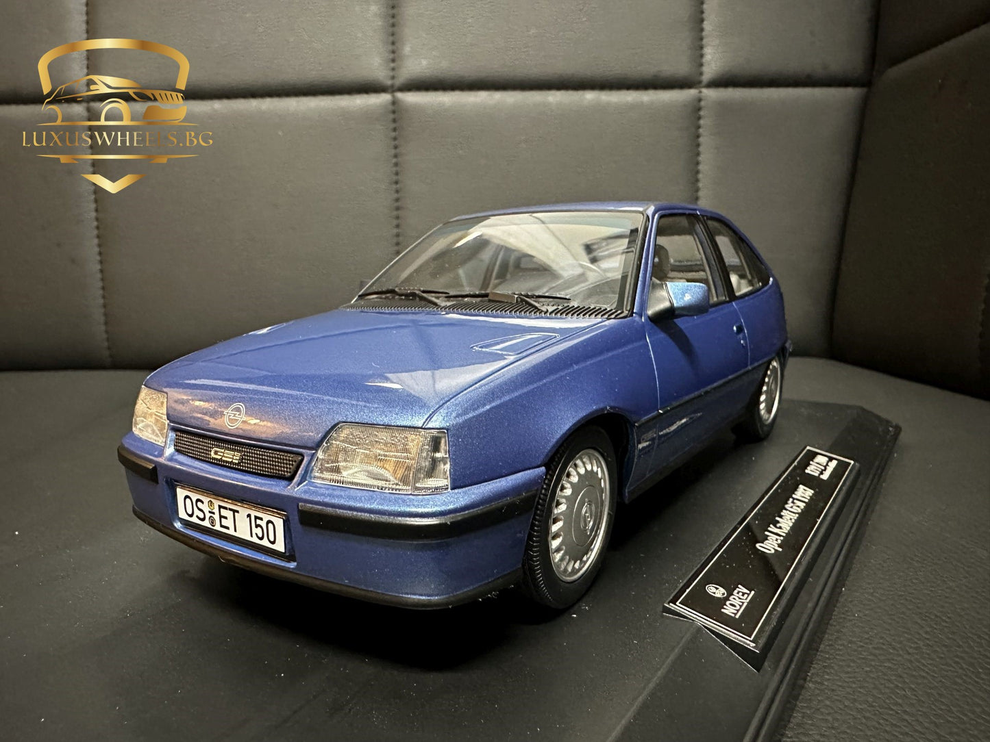 Opel Kadett GSI 1987 blue Limitiert 179/200 1:18 NOREV 183615 Опел Кадет син Лимитирана