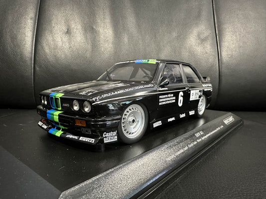 Bmw M3 DTM 1987 Harald Grohs Limitiert 1/300 black 1:18 Minichamps 155872006 Бмв M3 DTM 1987 черен Лимитирана