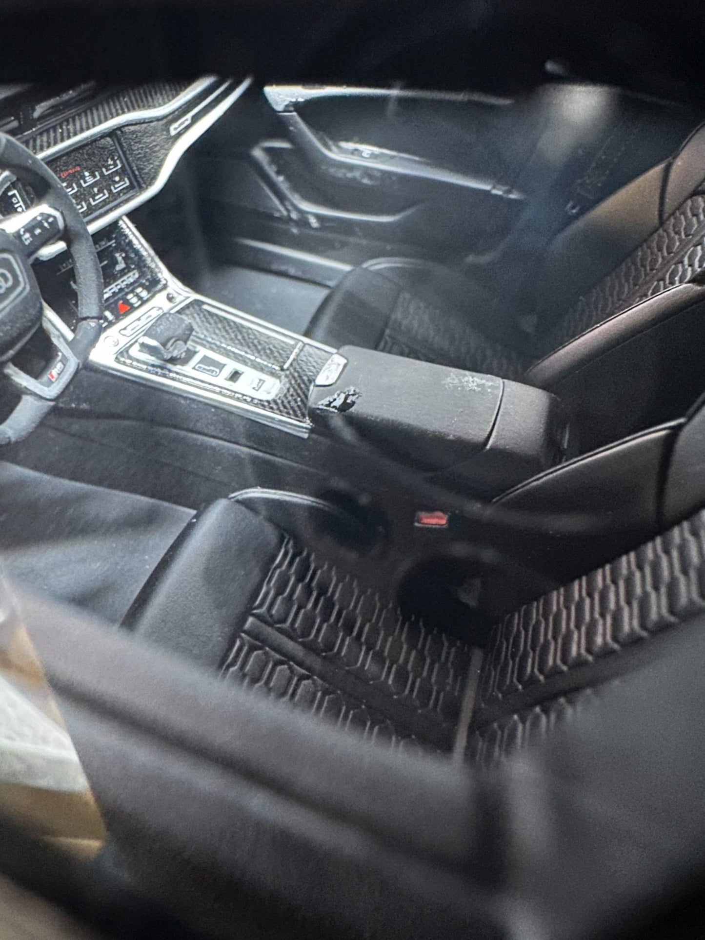 Audi RS7 Sportback nardo grey Limitiert 503/1100 1:18 GT Spirit GT823 Ауди РС7 сив Лимитирана