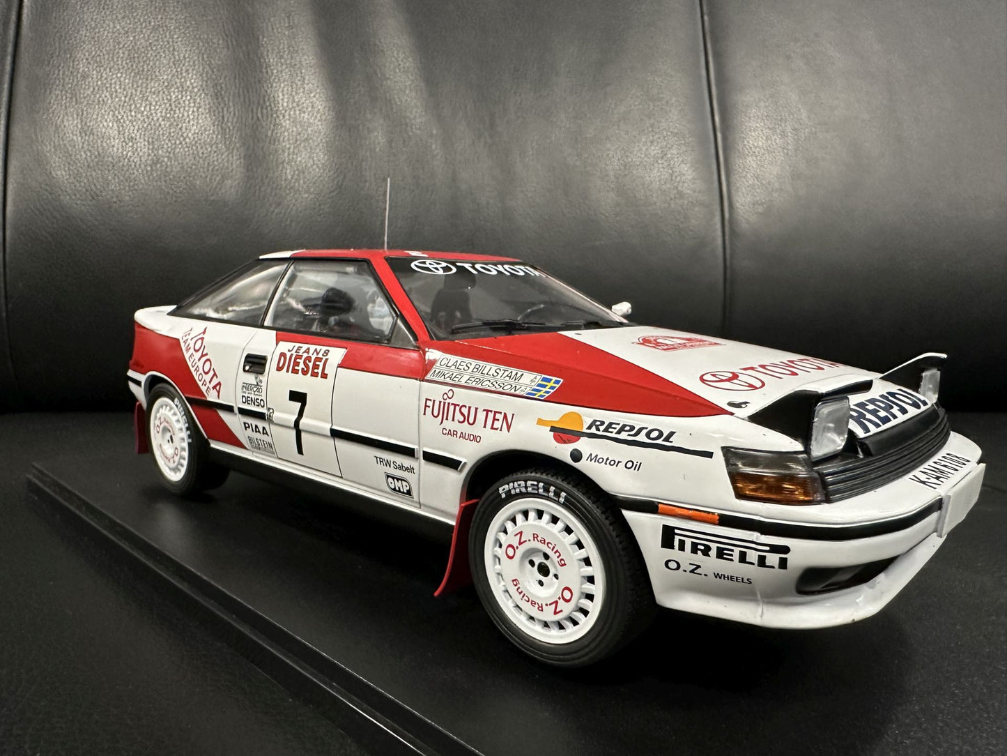 Toyota Celika GT-Four ST165 Rally San Remo 1990 1:18 IXO 18RMC069B.20 Тойота Селика 1990