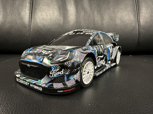 Ford Pu,a Rally 1 Goodwood Festival 2021 black 1:18 Solido S1809501 Форд Пума черен