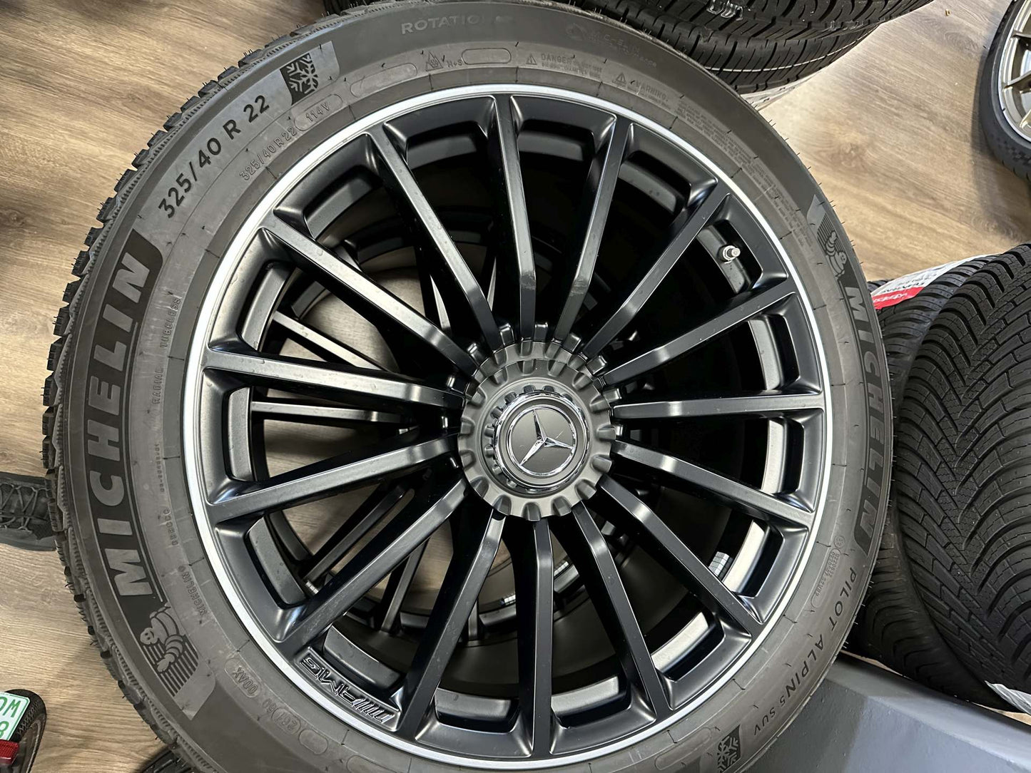 Оригинал Като Нови Mercedes GLS63 X167 22 Zoll AMG Мерцедес ГЛС63 X167 W167 22 цола джанти зимен комплект зимни гуми