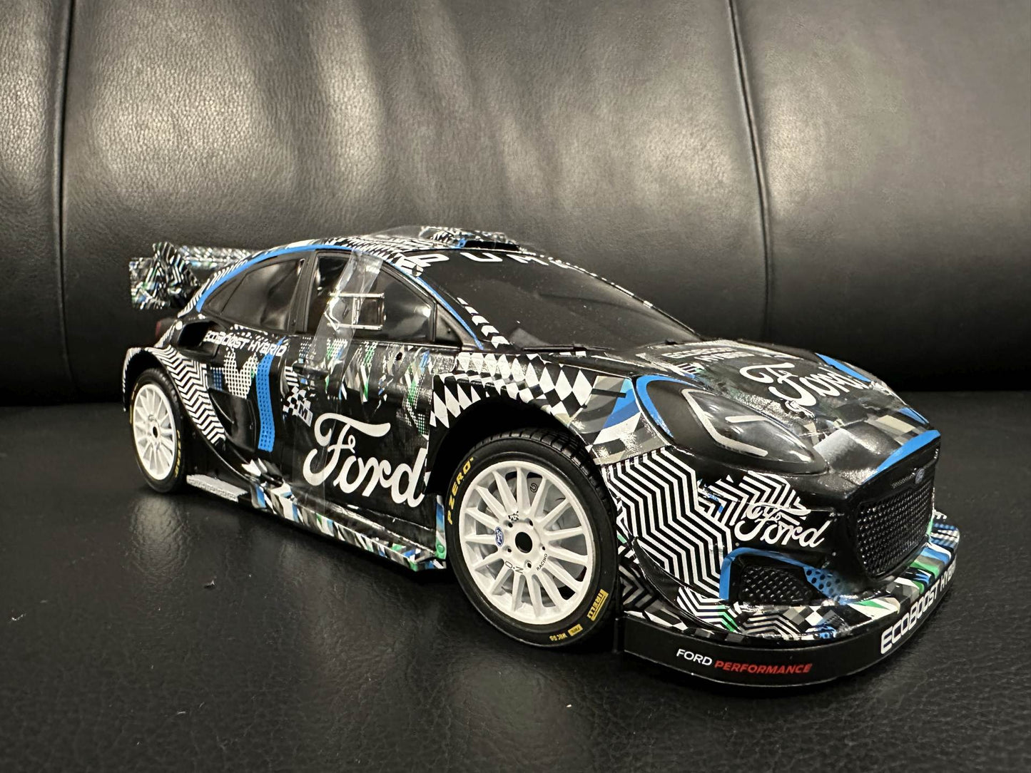Ford Pu,a Rally 1 Goodwood Festival 2021 black 1:18 Solido S1809501 Форд Пума черен