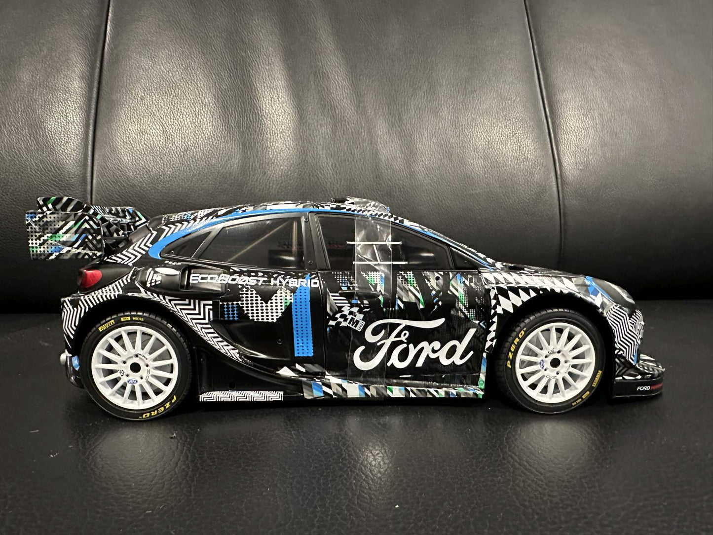 Ford Pu,a Rally 1 Goodwood Festival 2021 black 1:18 Solido S1809501 Форд Пума черен