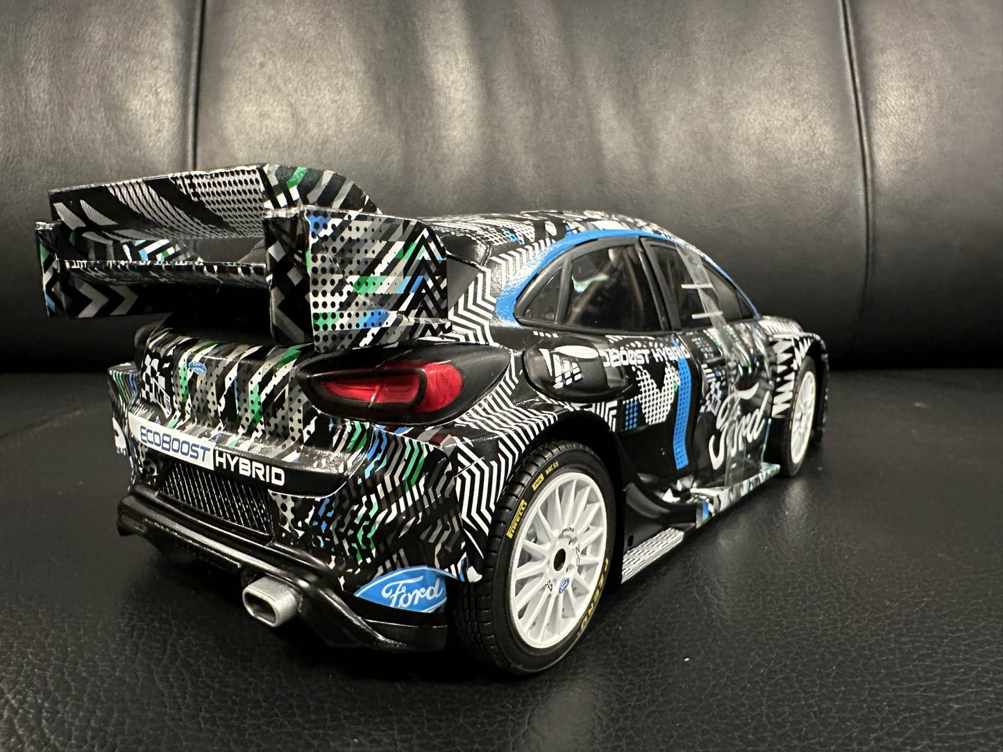 Ford Pu,a Rally 1 Goodwood Festival 2021 black 1:18 Solido S1809501 Форд Пума черен