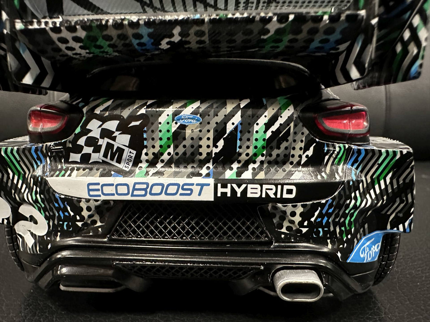 Ford Pu,a Rally 1 Goodwood Festival 2021 black 1:18 Solido S1809501 Форд Пума черен