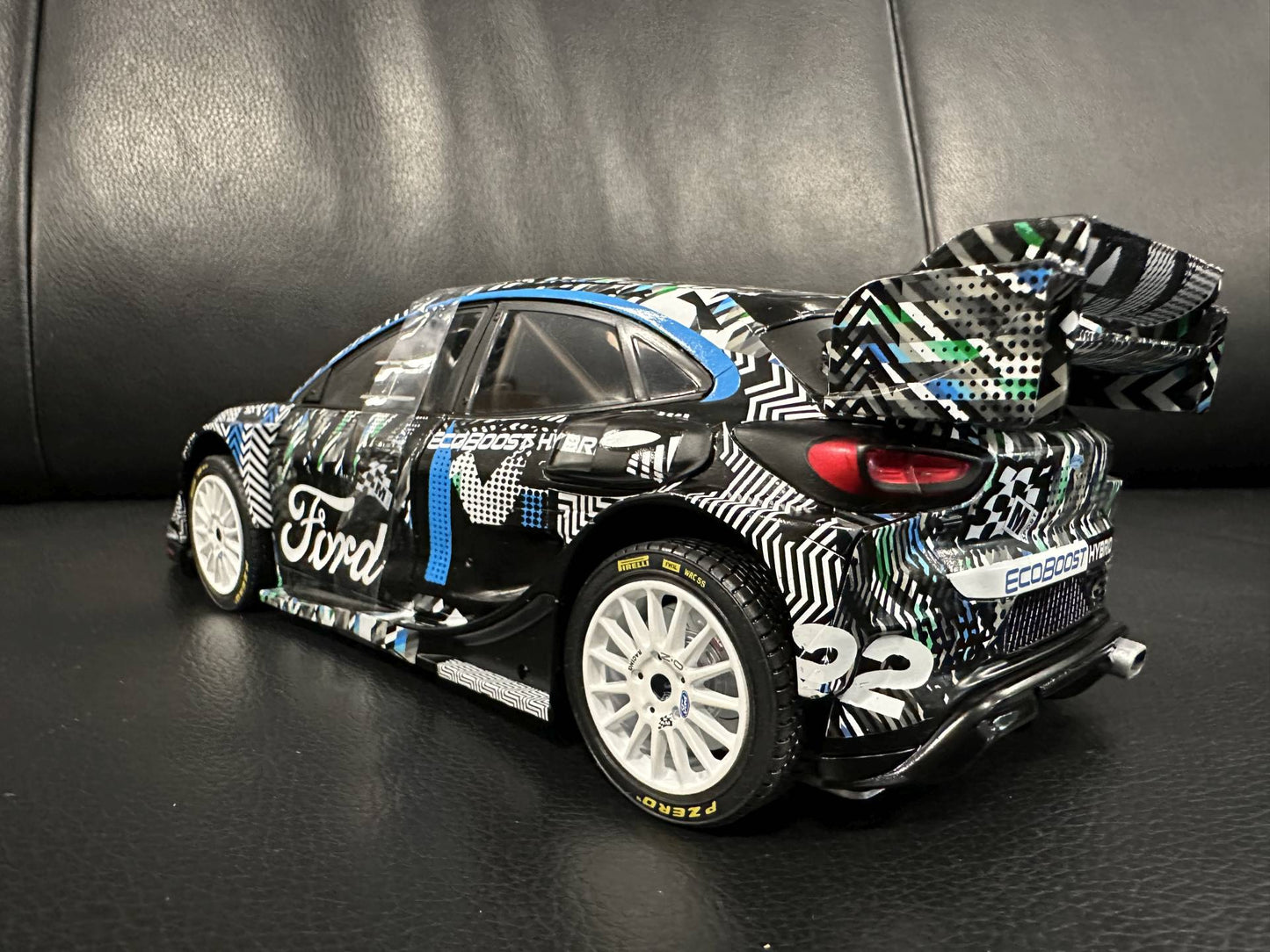 Ford Pu,a Rally 1 Goodwood Festival 2021 black 1:18 Solido S1809501 Форд Пума черен