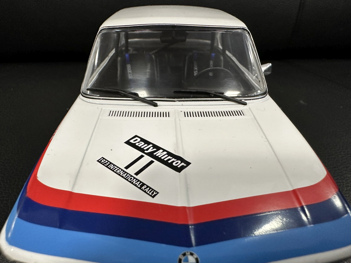 Bmw 2002 RAC Rally J. Todt 1973 1:18 IXO 18RMC164.22 Бмв 2002 бял
