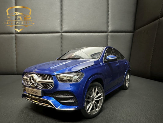 Mercedes Benz GLE Coupe V167 blue 1:18 i Scale Мерцедес Бенц ГЛЕ Купе син