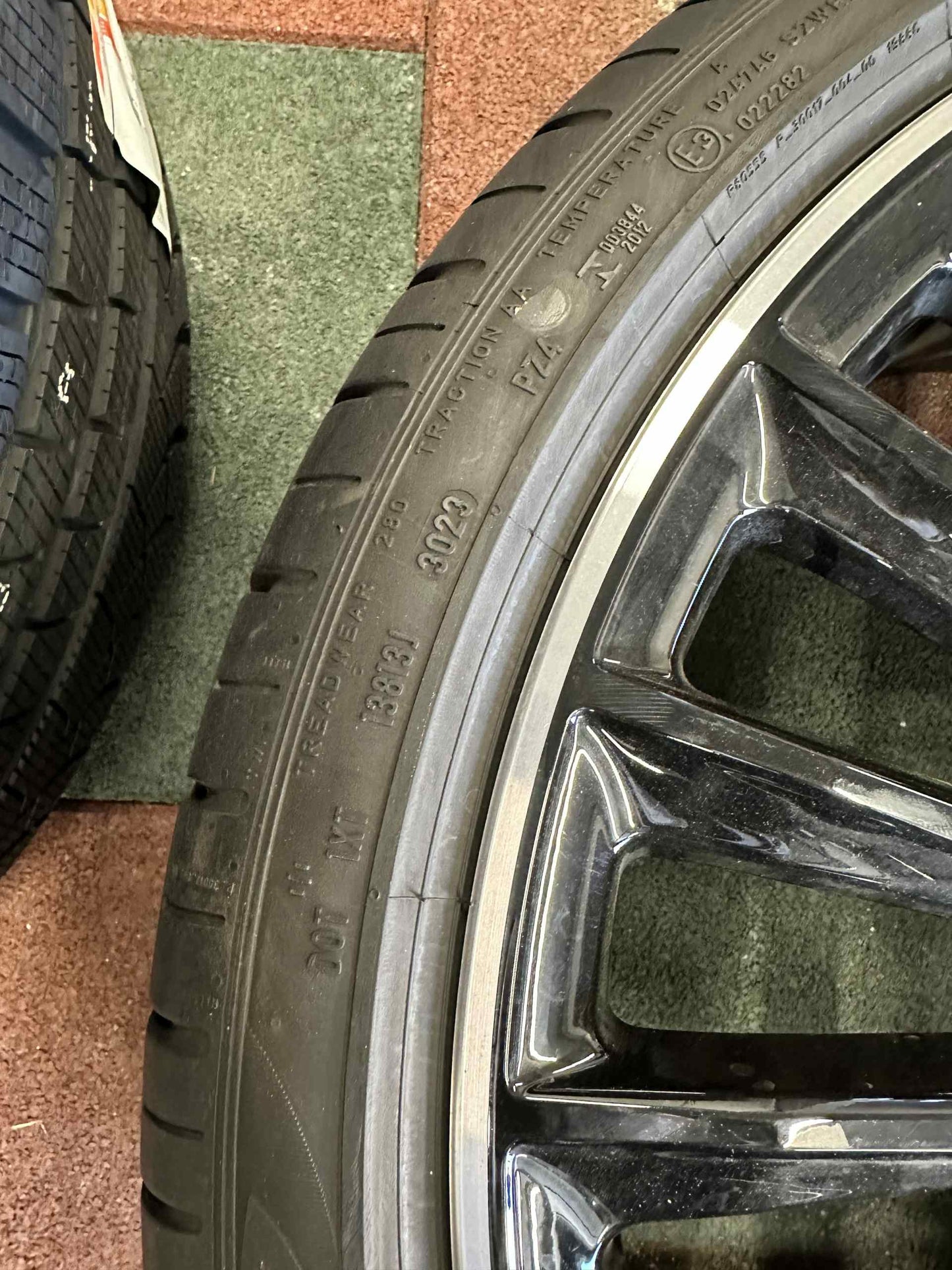 Като Нови Mercedes EQE V295 W295 AMG 21 Zoll Мерцедес EQE Лимозина 21 цола AMG джанти летен комплект летни гуми