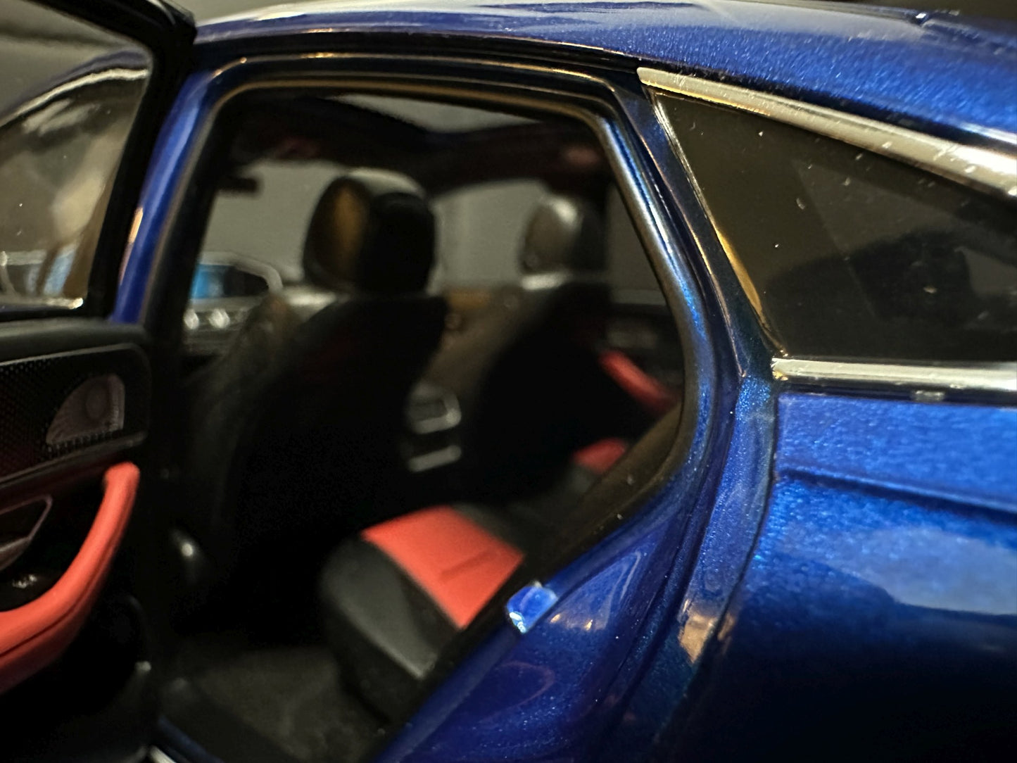 Mercedes Benz GLE Coupe V167 blue 1:18 i Scale Мерцедес Бенц ГЛЕ Купе син