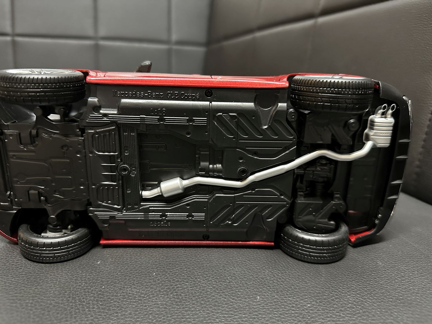 Mercedes Benz GLE Coupe V167 red 1:18 i Scale Мерцедес Бенц ГЛЕ Купе червен