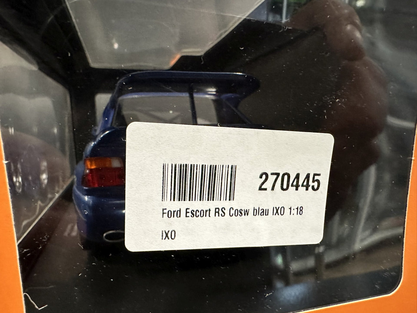 Ford Escort RS Cosworth blue 1:18 IXO 18CMC180.22 Форд Ескорт син