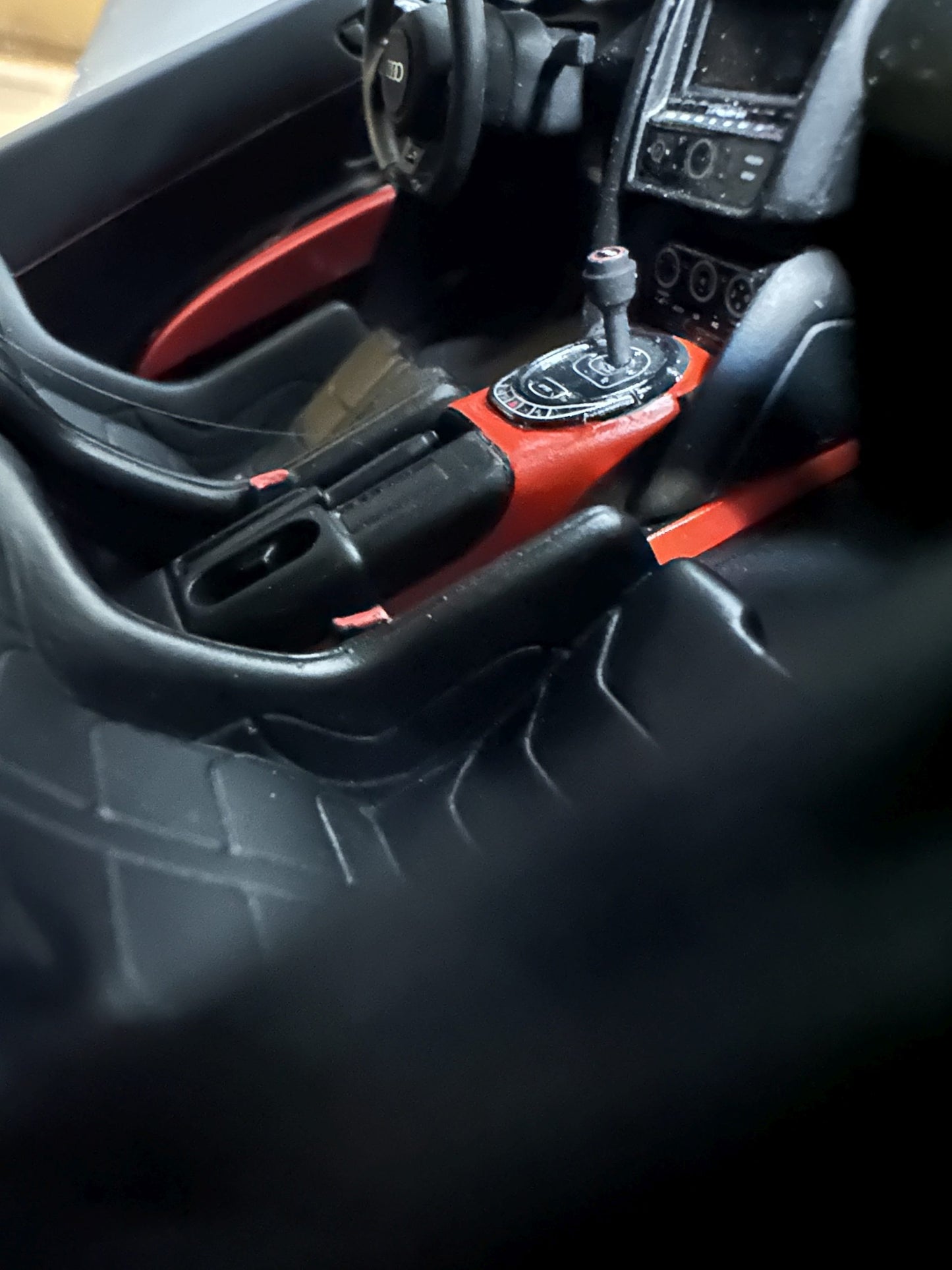 Audi R8 Gumball 300 black Limitiert 561/1500 1:18 GT Spirit GT386 Ауди Р8 черен Лимитирана