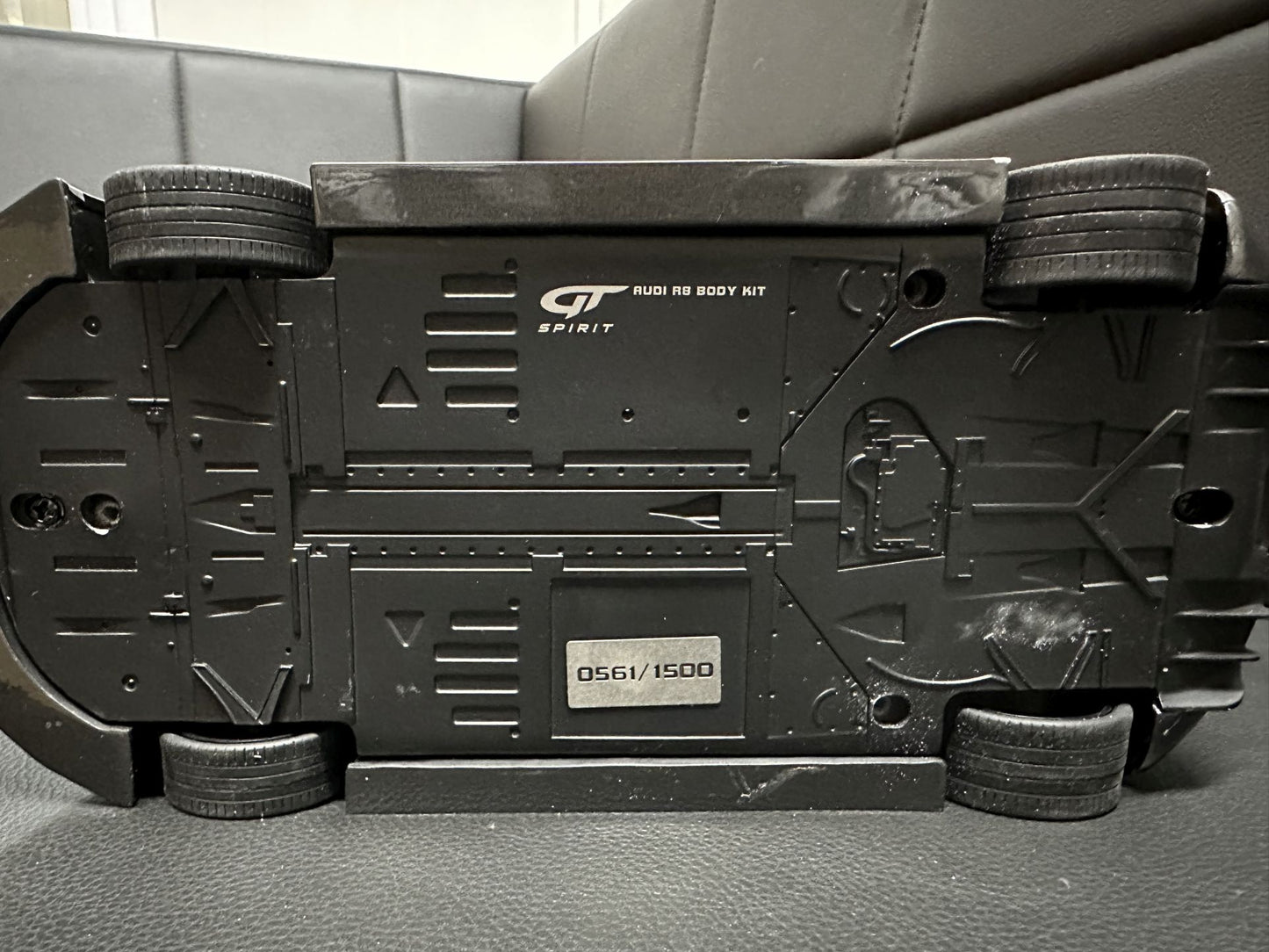 Audi R8 Gumball 300 black Limitiert 561/1500 1:18 GT Spirit GT386 Ауди Р8 черен Лимитирана
