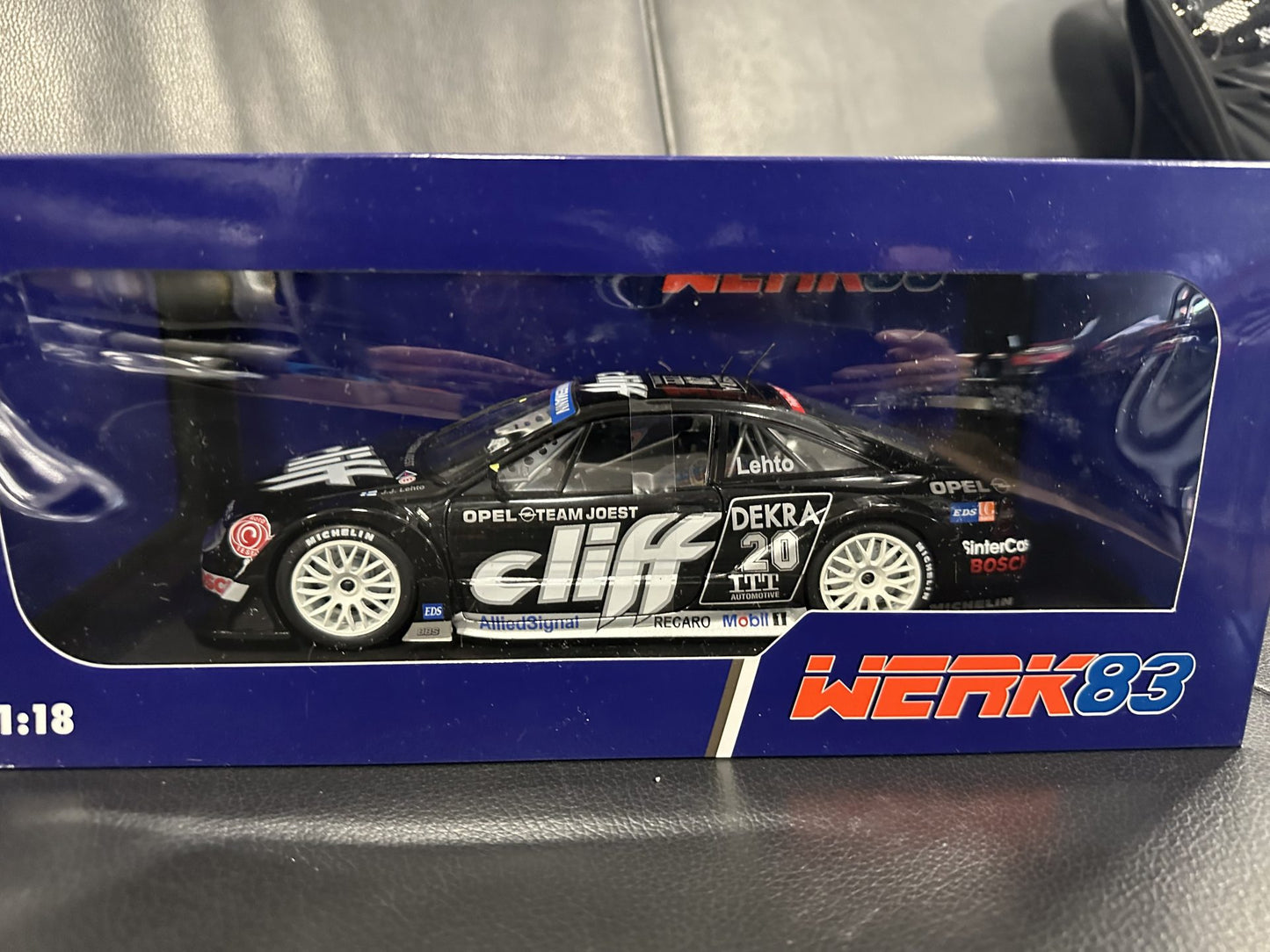 Opel Calibra DTM V6 Clift Team Joest J. Lehto 1995 Gianni Giudici Werk 83 W1802001 1:18 Опел Калибра
