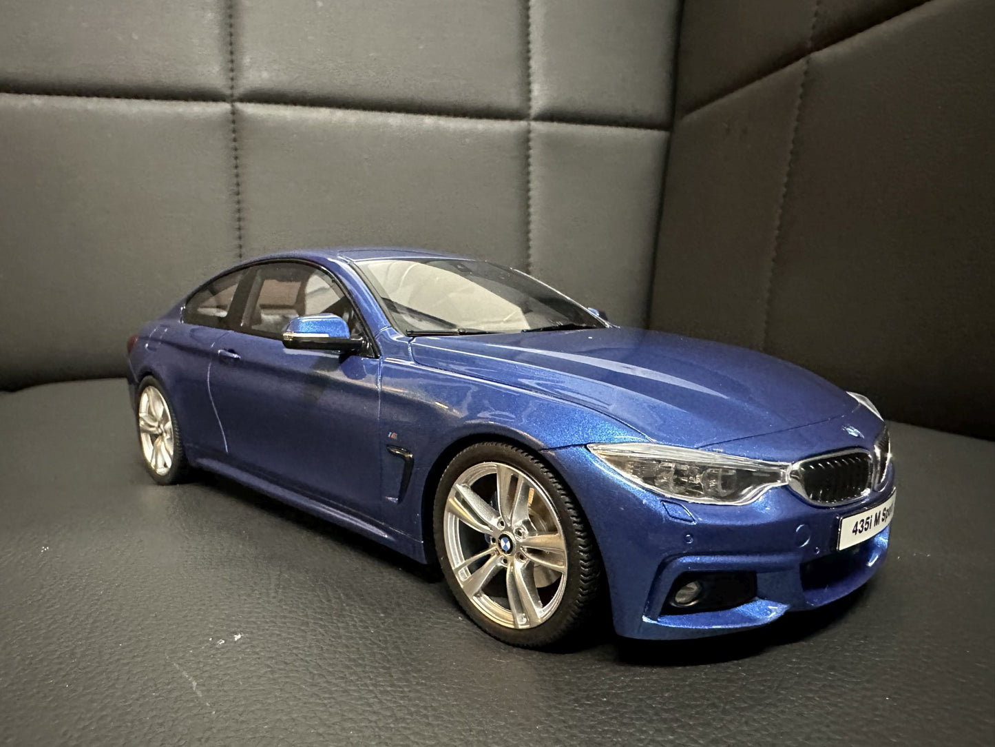 Bmw 435i M Sport Coupe blue Limitiert 420/1500 1:18 GT Spirit GT027 Бмв 435i M Спорт син Лимитирана