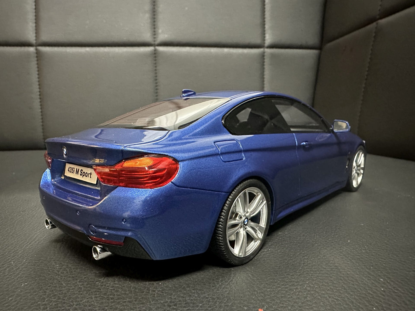 Bmw 435i M Sport Coupe blue Limitiert 420/1500 1:18 GT Spirit GT027 Бмв 435i M Спорт син Лимитирана