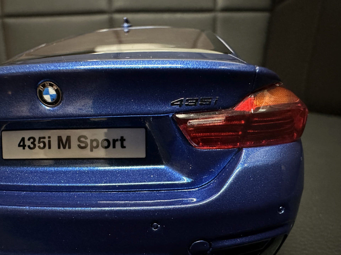 Bmw 435i M Sport Coupe blue Limitiert 420/1500 1:18 GT Spirit GT027 Бмв 435i M Спорт син Лимитирана