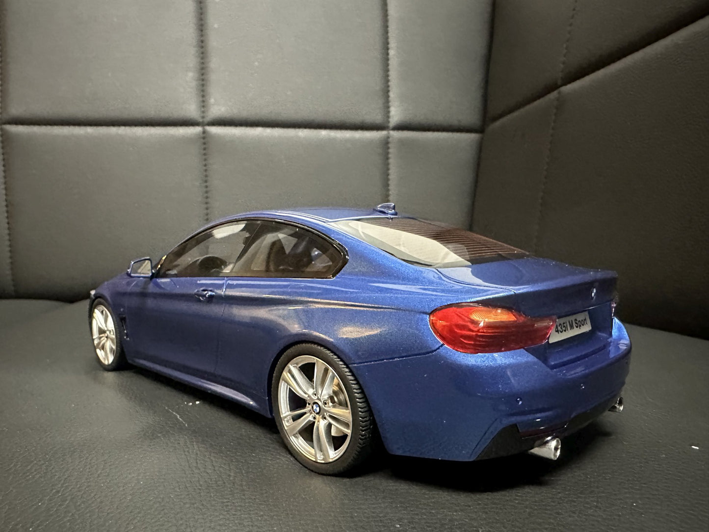 Bmw 435i M Sport Coupe blue Limitiert 420/1500 1:18 GT Spirit GT027 Бмв 435i M Спорт син Лимитирана