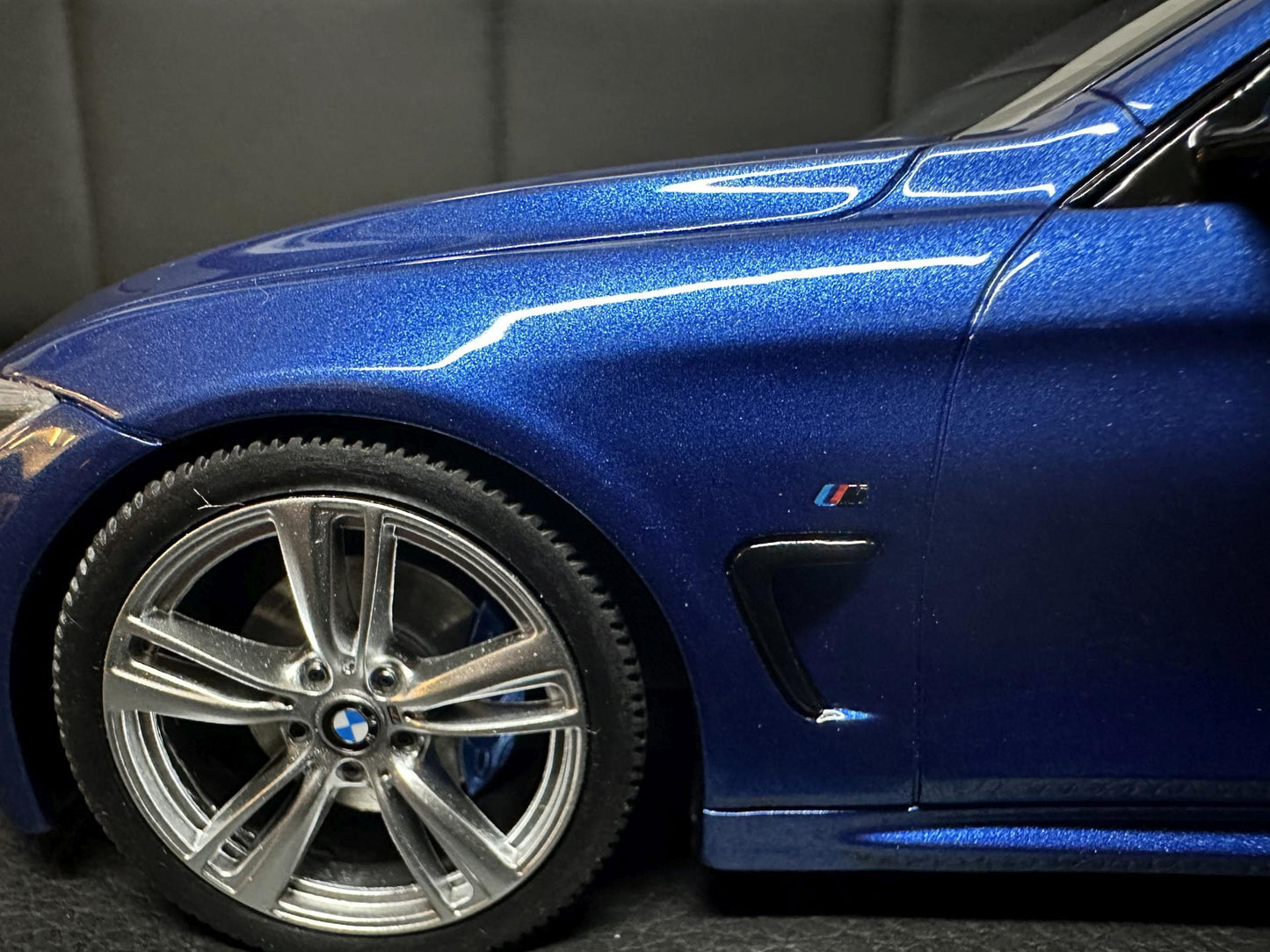 Bmw 435i M Sport Coupe blue Limitiert 420/1500 1:18 GT Spirit GT027 Бмв 435i M Спорт син Лимитирана