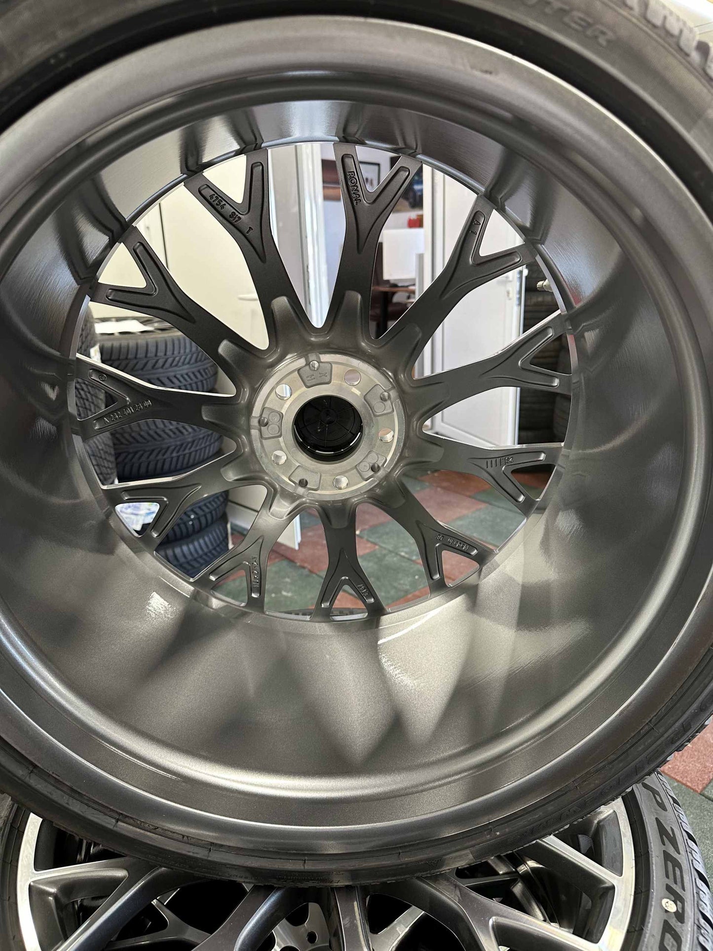 Нови Mercedes SL43 55 63 AMG W232 R232 21 Zoll Мерцедес СЛ43 55 63 AMG В232 Р232 21 цола джанти зимен комплект зимни гуми