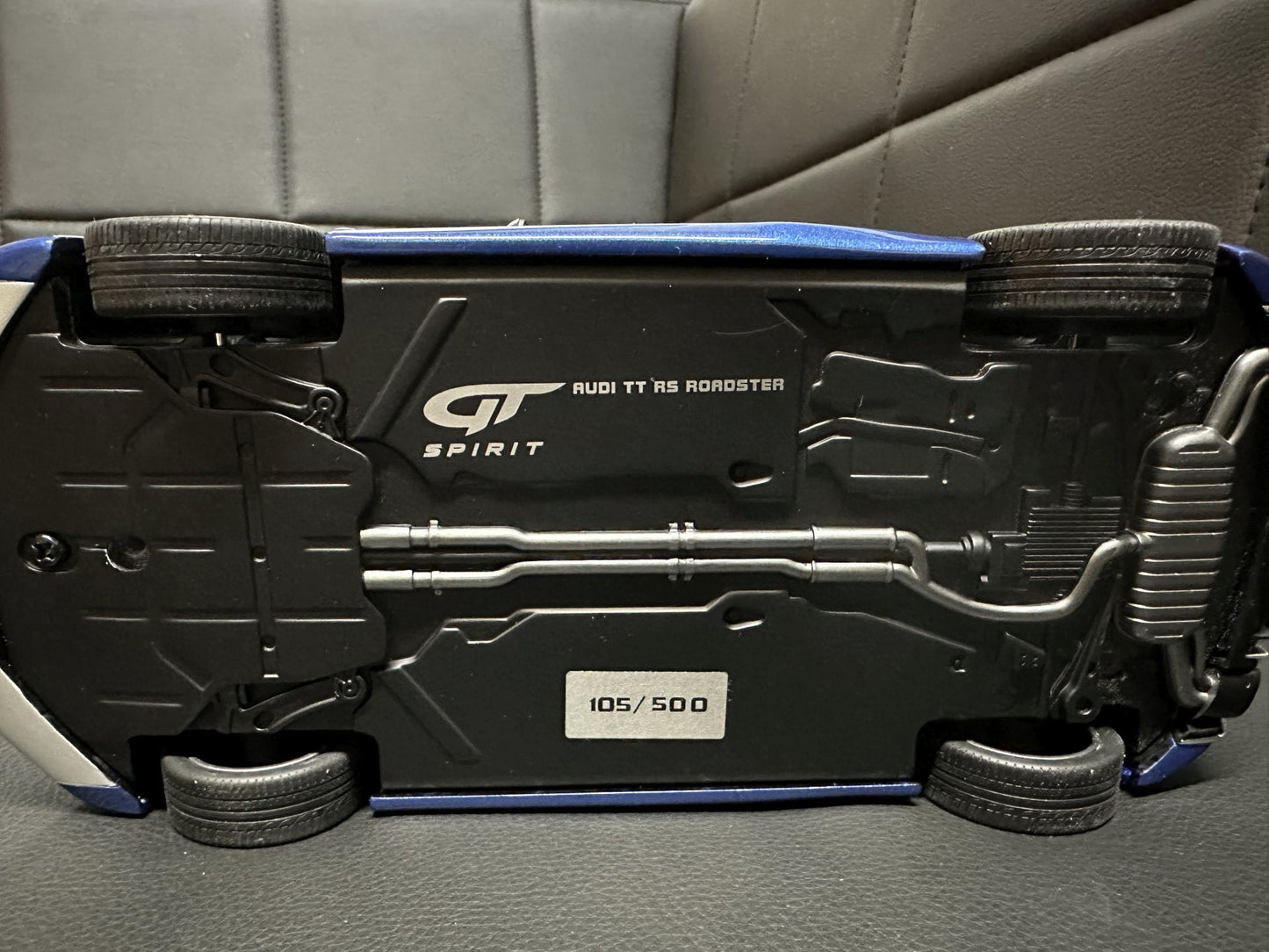 Audi TT RS Cabrio blue Limitiert 105/500 1:18 GT Spirit GT209 Ауди ТТ РС Кабрио син Лимитирана