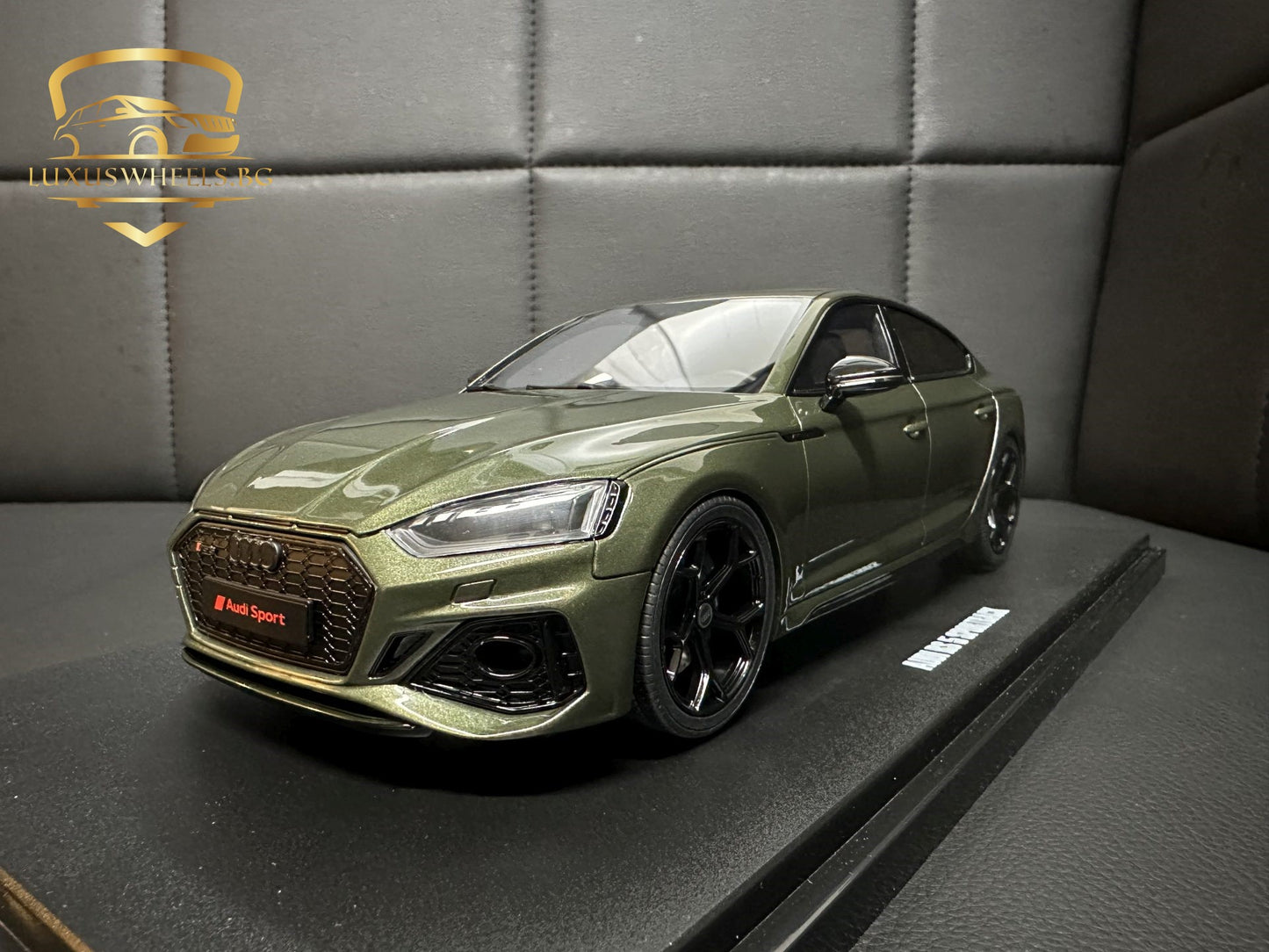 Audi RS5 Sportback Competition green 1:18 GT Spirit GT469 Ауди РС5 зелен
