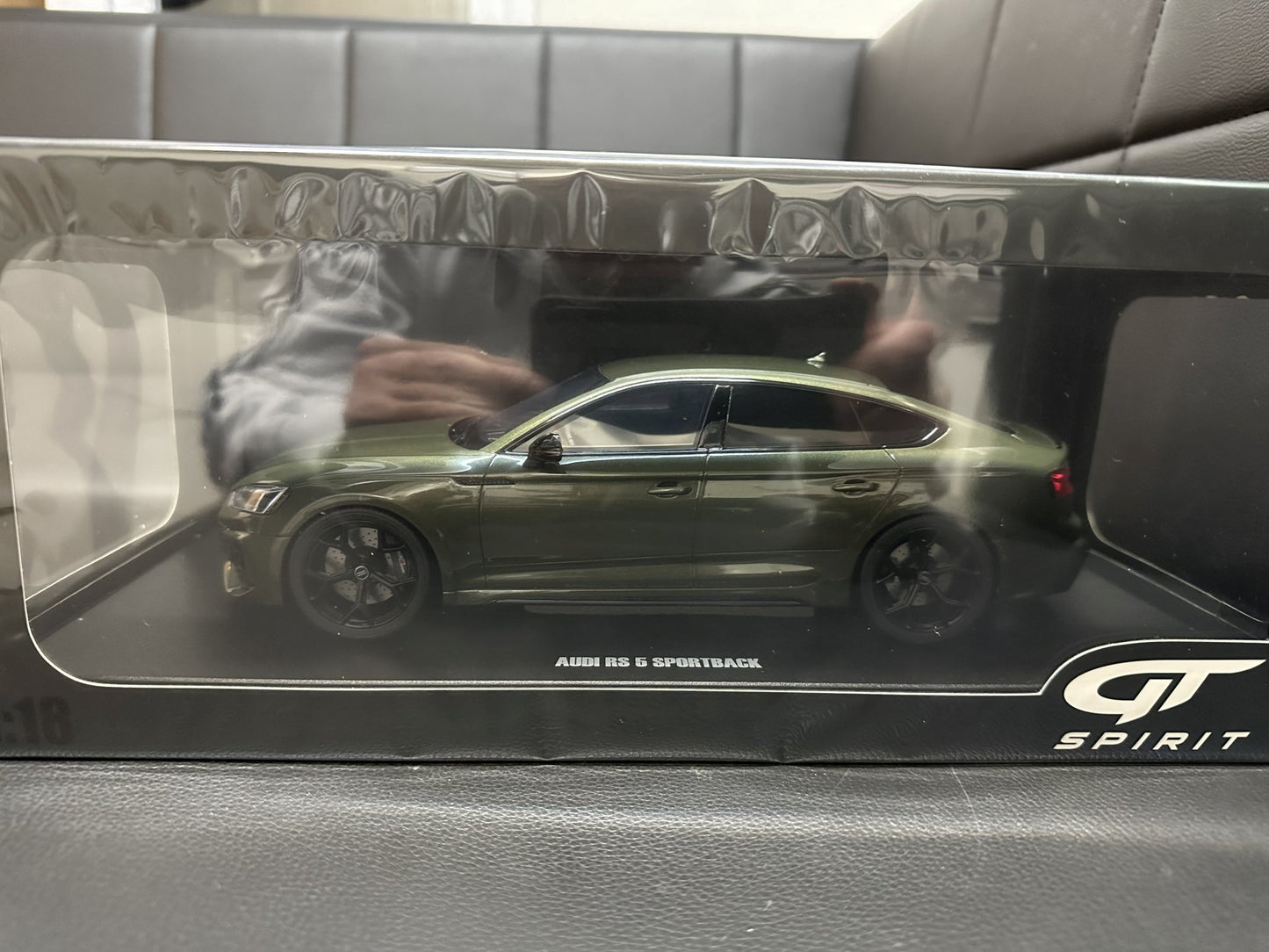 Audi RS5 Sportback Competition green 1:18 GT Spirit GT469 Ауди РС5 зелен