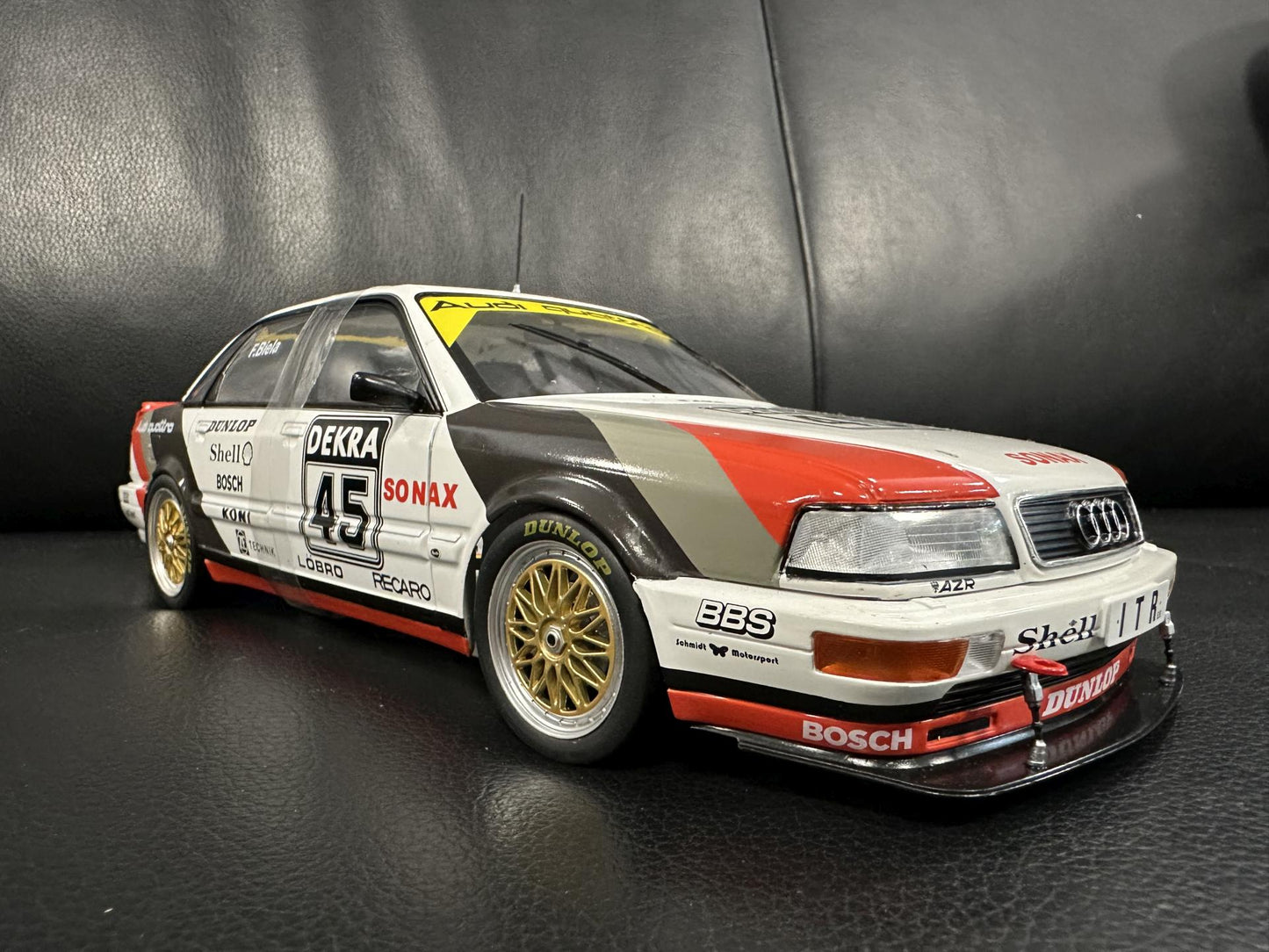 Audi V8 DTM Frank Biela 1991 white 1:18 Werk 83 W1801508 1:18 Ауди В8