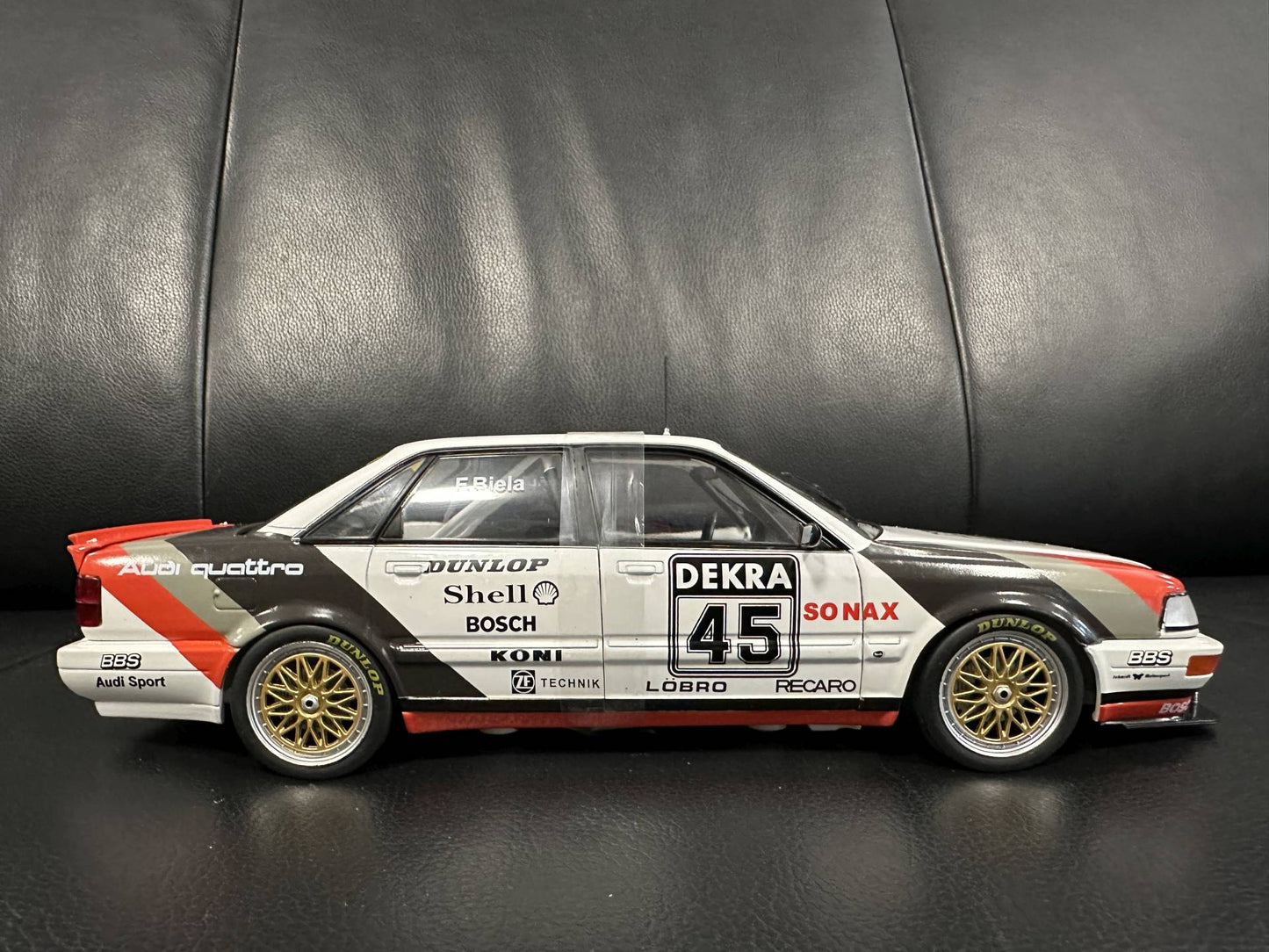 Audi V8 DTM Frank Biela 1991 white 1:18 Werk 83 W1801508 1:18 Ауди В8