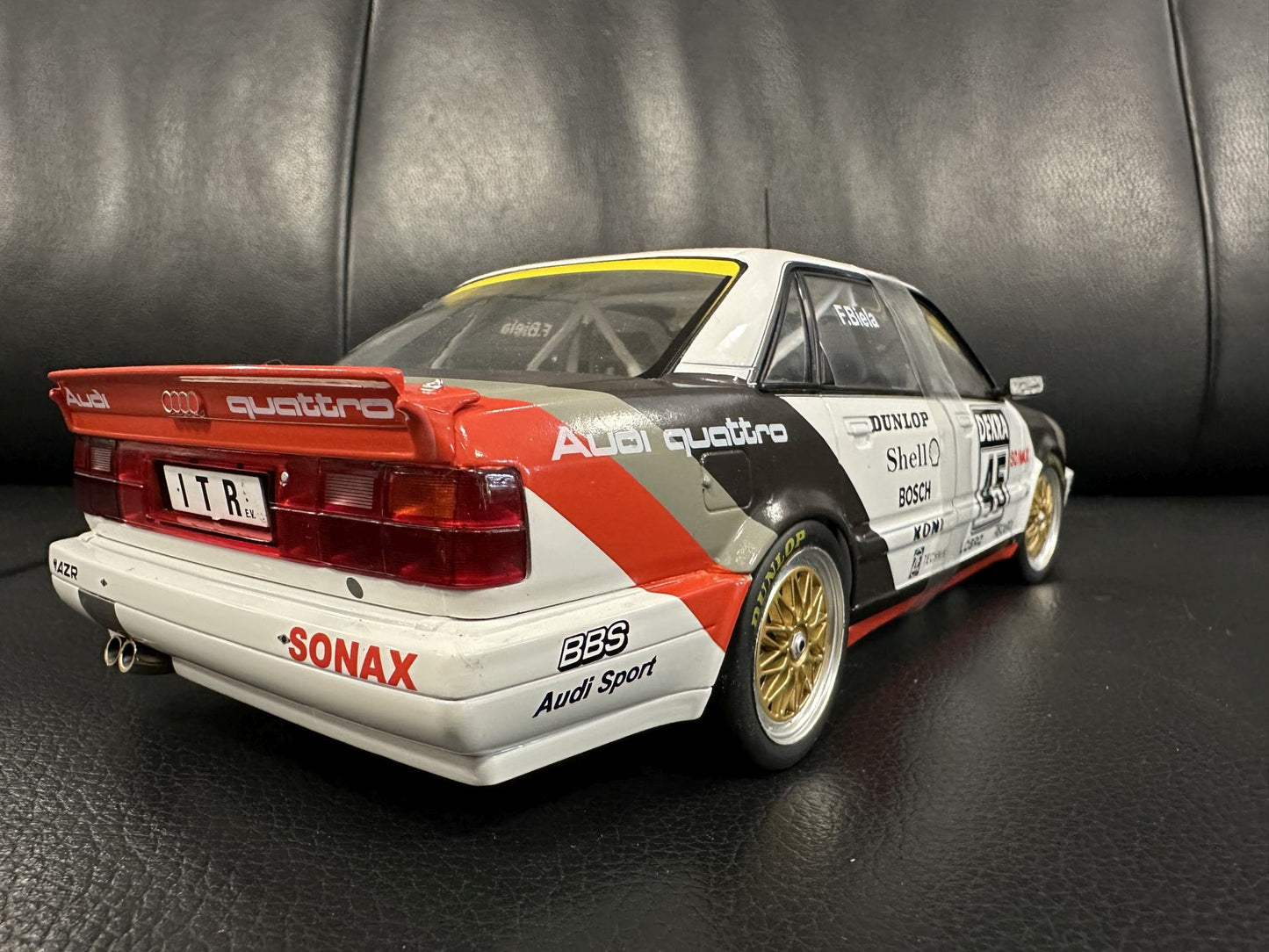 Audi V8 DTM Frank Biela 1991 white 1:18 Werk 83 W1801508 1:18 Ауди В8