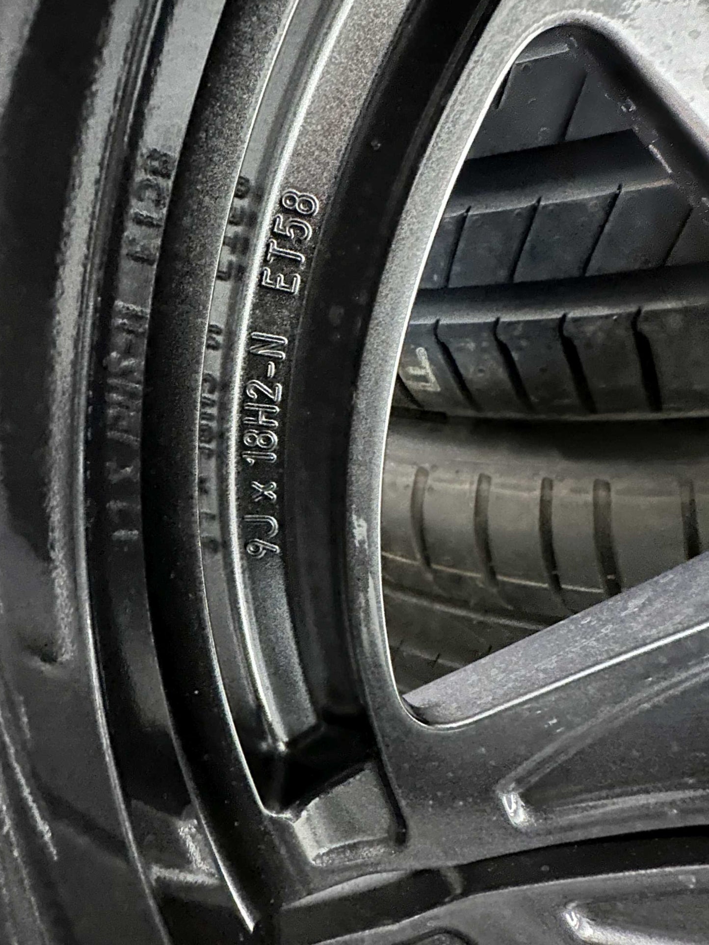 Нови Mercedes C klasse Hybrid 18 Zoll AMG Мерцедес Ц класа Хибрид W206 18 цола AMG летен комплект летни гуми