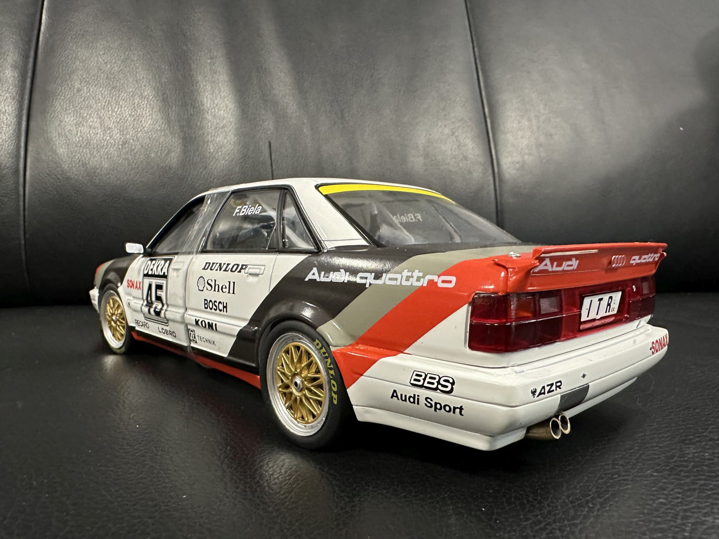 Audi V8 DTM Frank Biela 1991 white 1:18 Werk 83 W1801508 1:18 Ауди В8