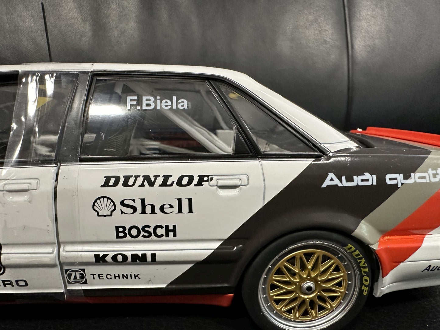 Audi V8 DTM Frank Biela 1991 white 1:18 Werk 83 W1801508 1:18 Ауди В8