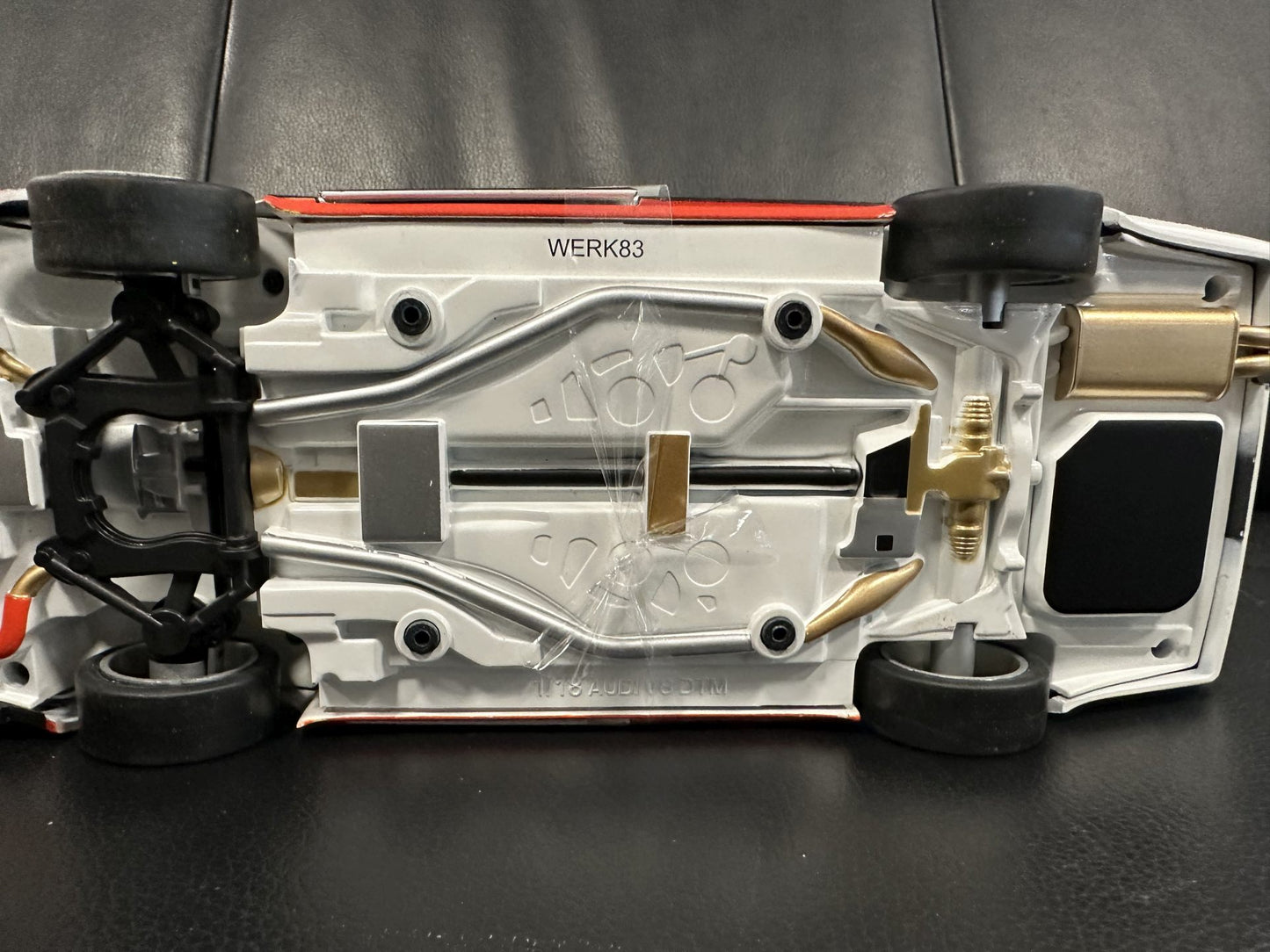 Audi V8 DTM Frank Biela 1991 white 1:18 Werk 83 W1801508 1:18 Ауди В8