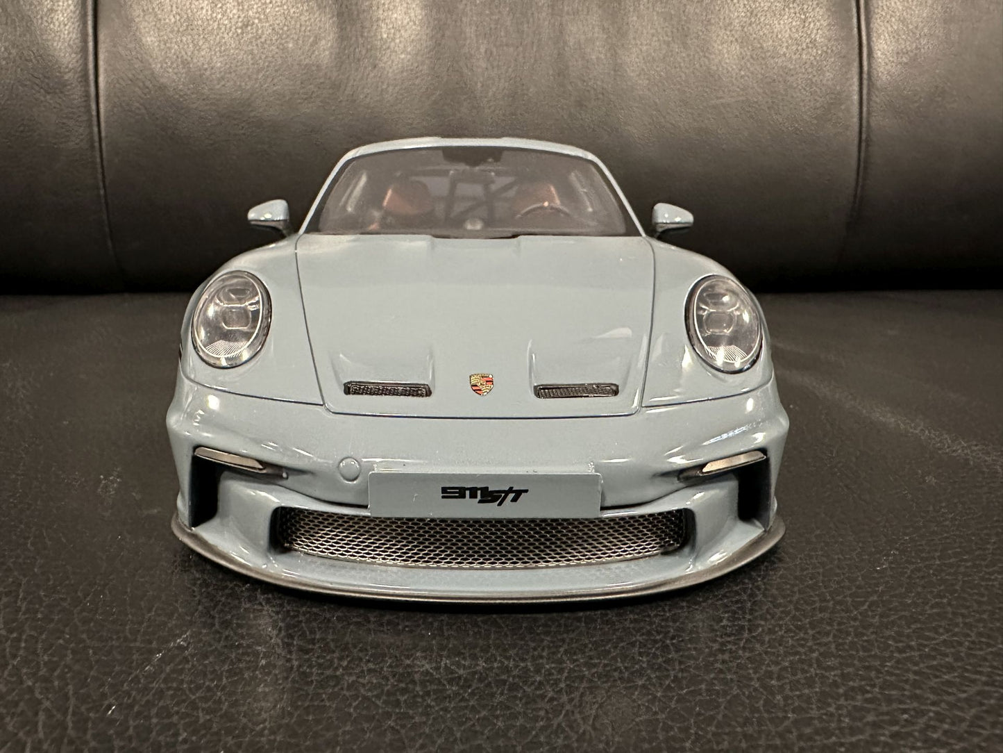 Porsche 911 992 S/T Shore blue Limitiert 632/1200 1:18 GT Spirit GT491 Порше 911 992 син Лимитирана