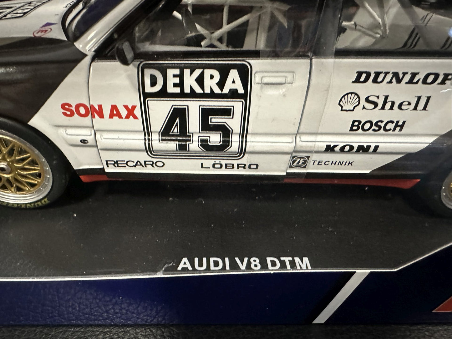 Audi V8 DTM Frank Biela 1991 white 1:18 Werk 83 W1801508 1:18 Ауди В8