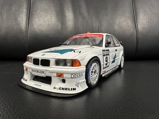 Bmw M3 E36 1994 Frank Schmickler white 1:18 WERK 83 W1800703 Бмв M3 Е36 1994 бял