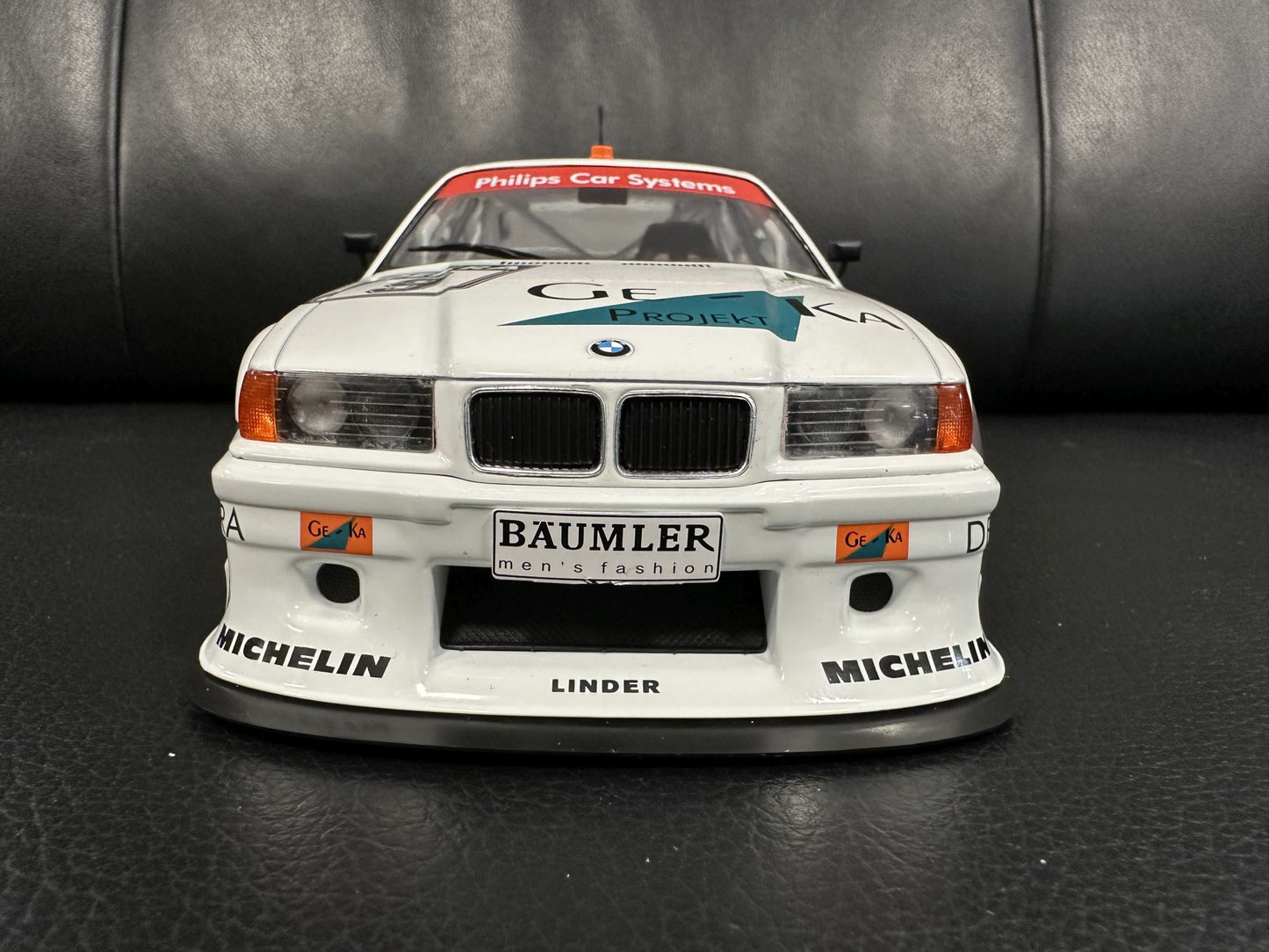 Bmw M3 E36 1994 Frank Schmickler white 1:18 WERK 83 W1800703 Бмв M3 Е36 1994 бял