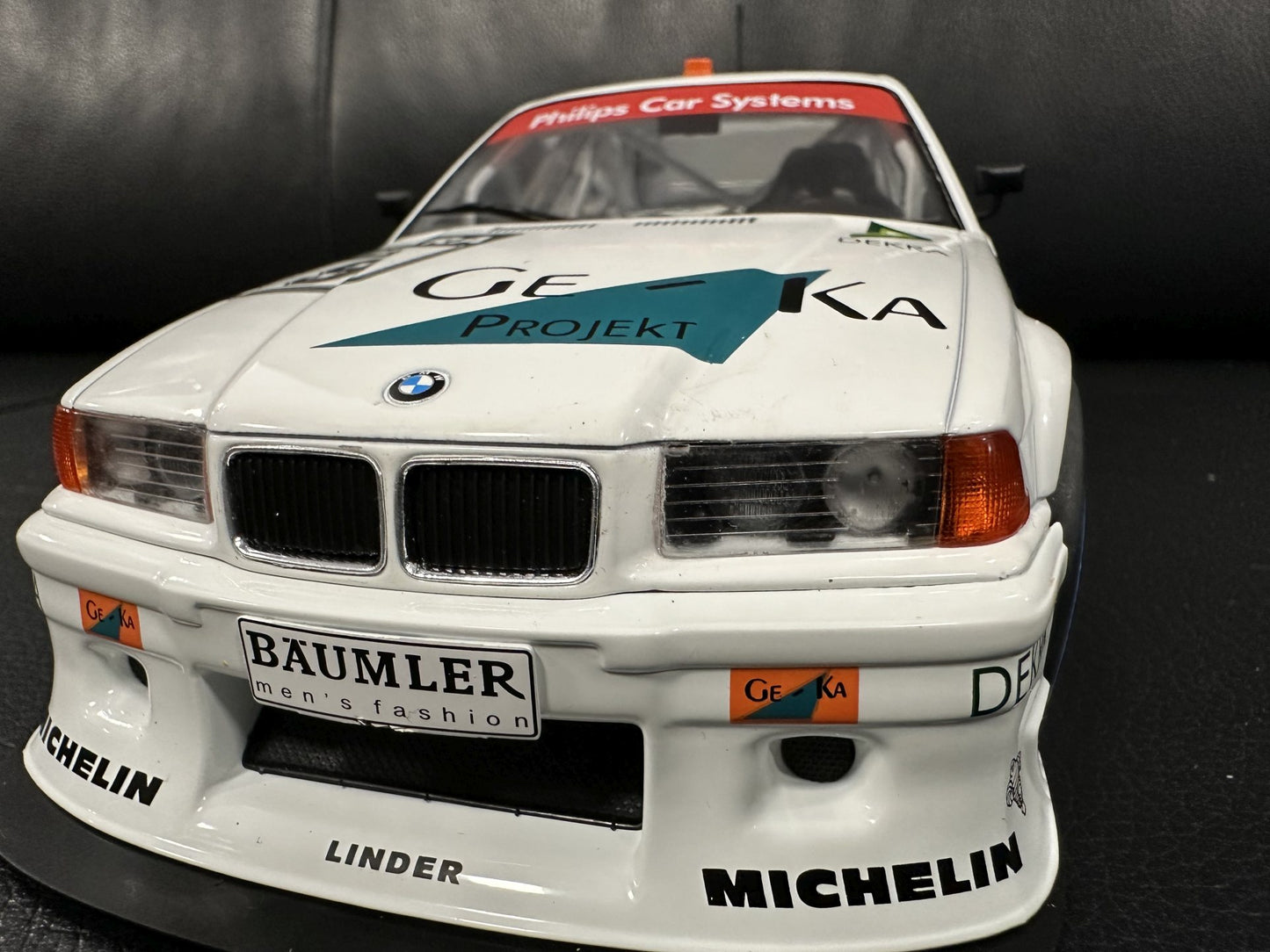 Bmw M3 E36 1994 Frank Schmickler white 1:18 WERK 83 W1800703 Бмв M3 Е36 1994 бял