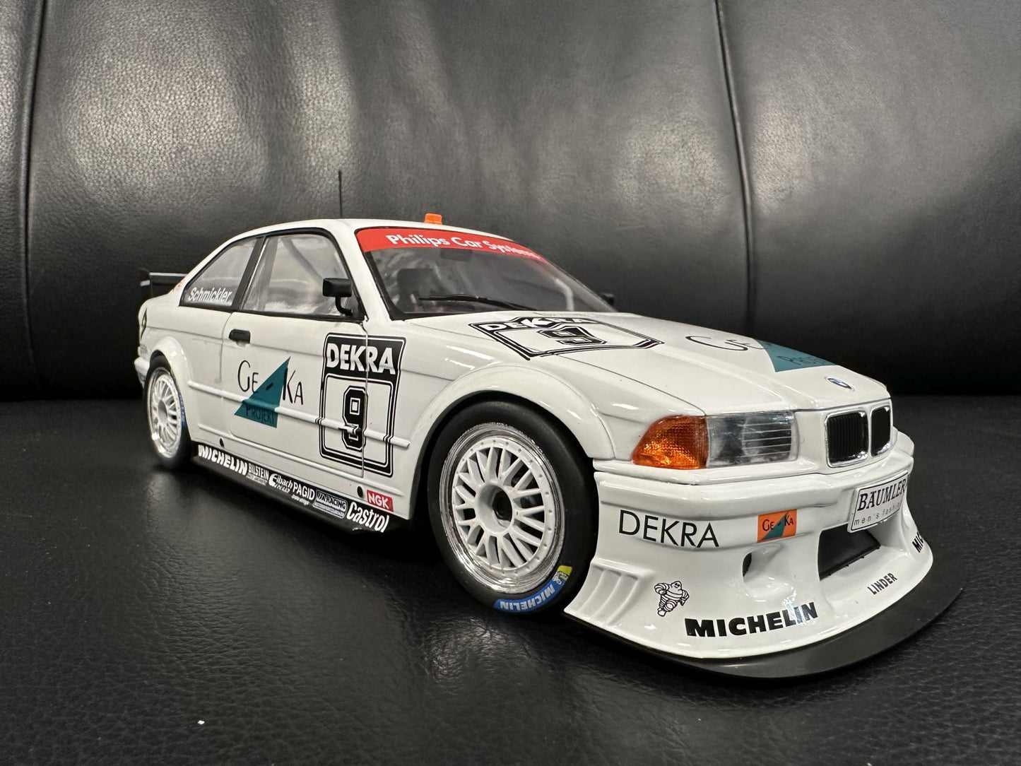Bmw M3 E36 1994 Frank Schmickler white 1:18 WERK 83 W1800703 Бмв M3 Е36 1994 бял