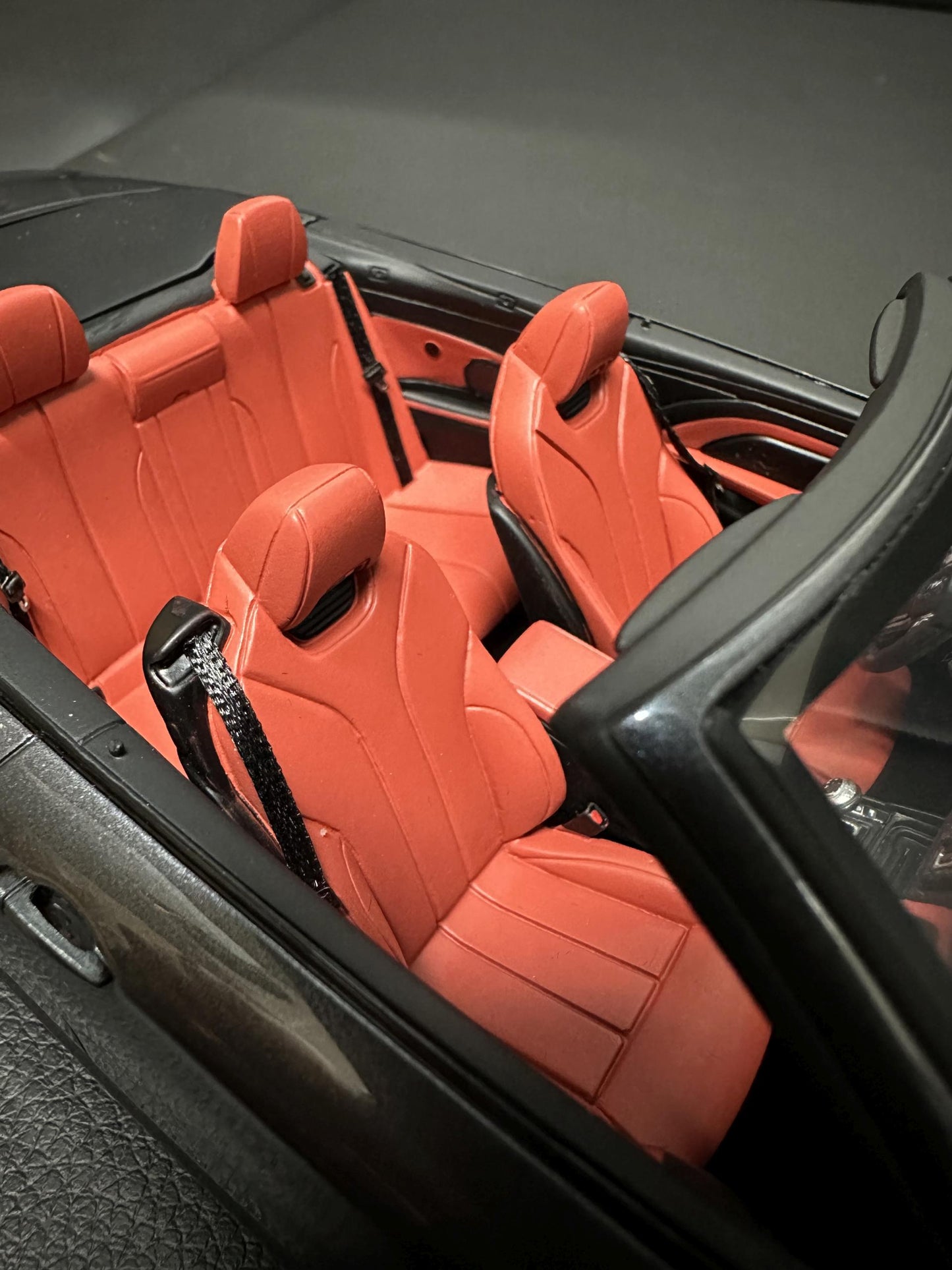 Bmw M4 F83 Cabrio grey Limitiert 713/2000 1:18 GT Spirit GT081 Бмв M4 Кабрио сив Лимитирана