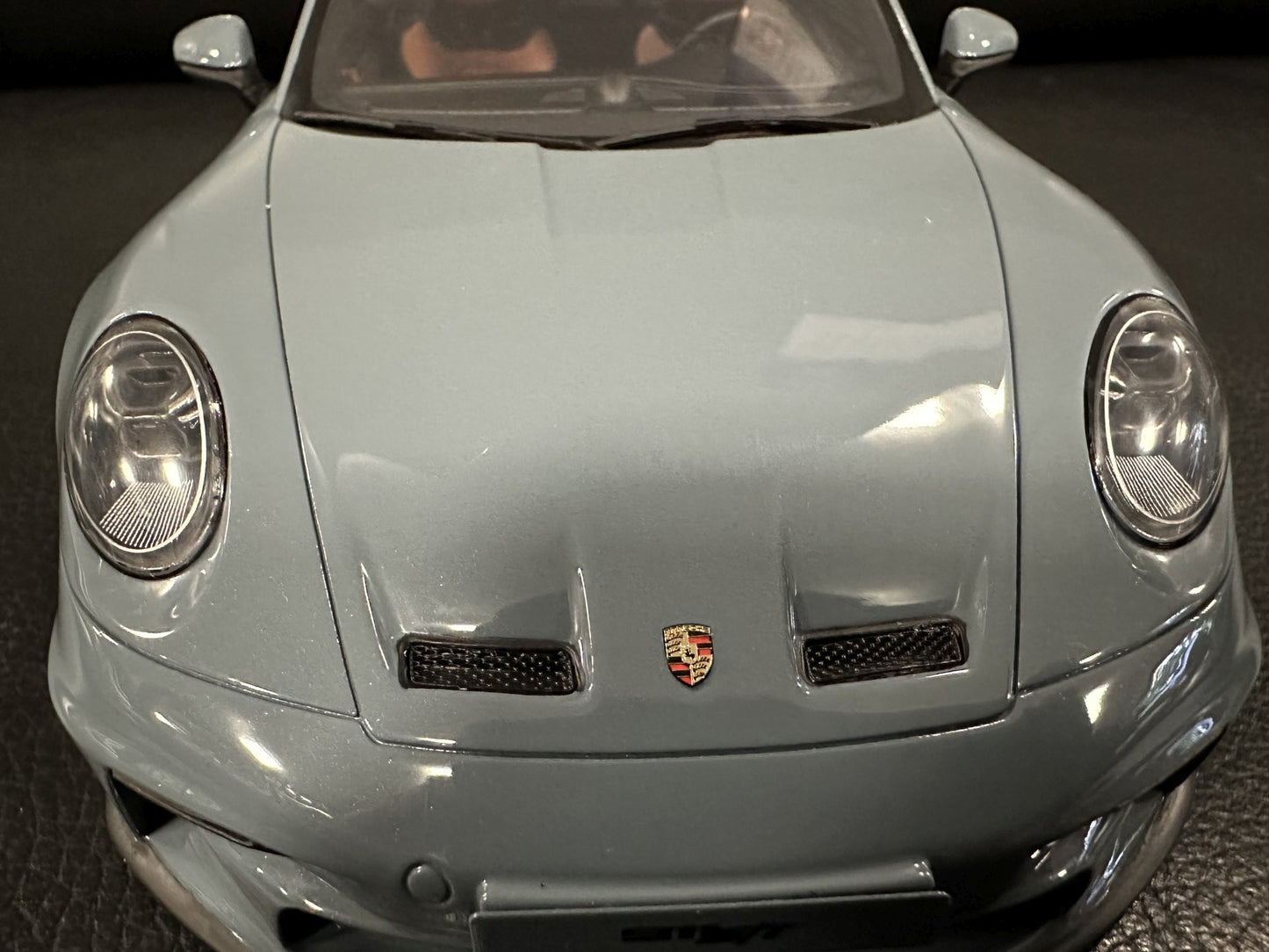 Porsche 911 992 S/T Shore blue Limitiert 632/1200 1:18 GT Spirit GT491 Порше 911 992 син Лимитирана