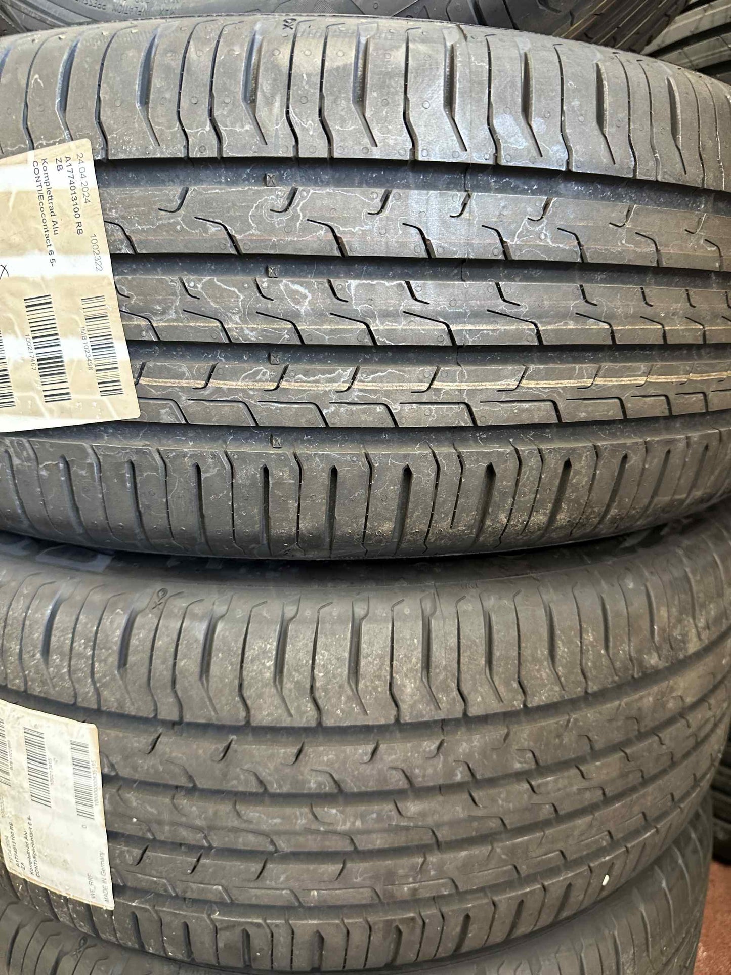 Оригинал Като Нови Mercedes A B Cla Klasse 18 Zoll W177 W247 W118 Мерцедес А Б Цла Класа 18 цола джанти летен комплект летни гуми