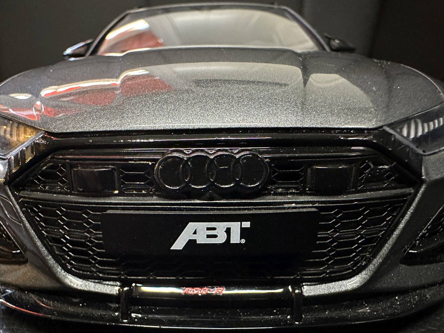 Audi RS6 ABT Kombi grey Limitiert 455/2100 1:18 GT Spirit GT292 Ауди РС6 сив Комби Лимитирана