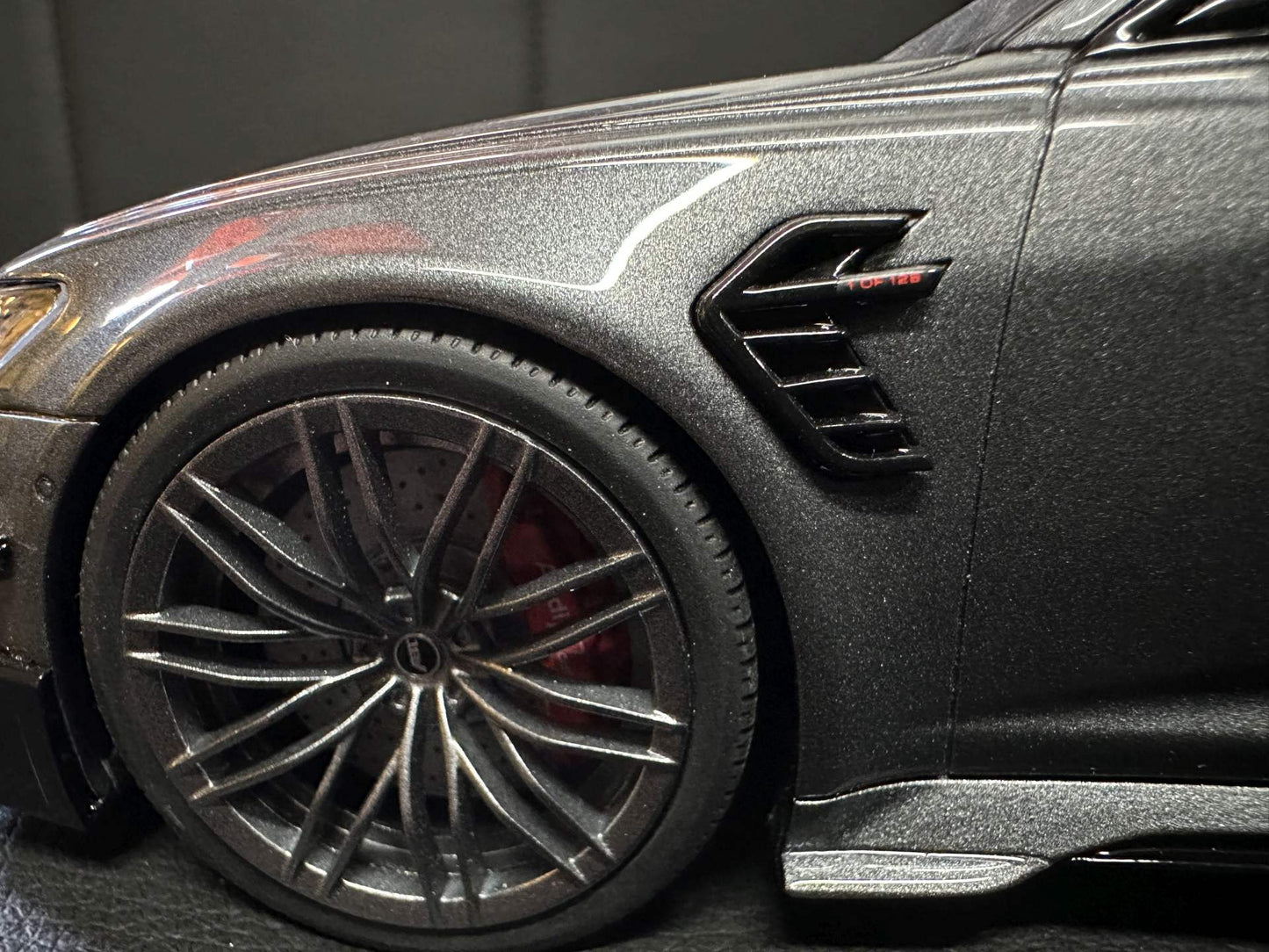 Audi RS6 ABT Kombi grey Limitiert 455/2100 1:18 GT Spirit GT292 Ауди РС6 сив Комби Лимитирана