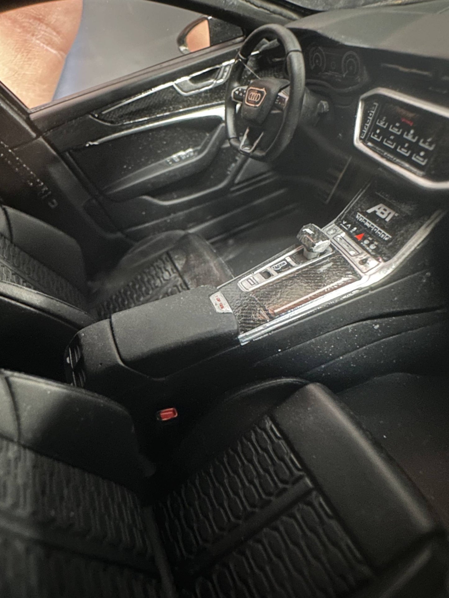 Audi RS6 ABT Kombi grey Limitiert 455/2100 1:18 GT Spirit GT292 Ауди РС6 сив Комби Лимитирана