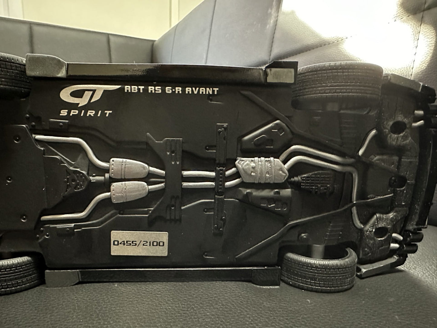 Audi RS6 ABT Kombi grey Limitiert 455/2100 1:18 GT Spirit GT292 Ауди РС6 сив Комби Лимитирана